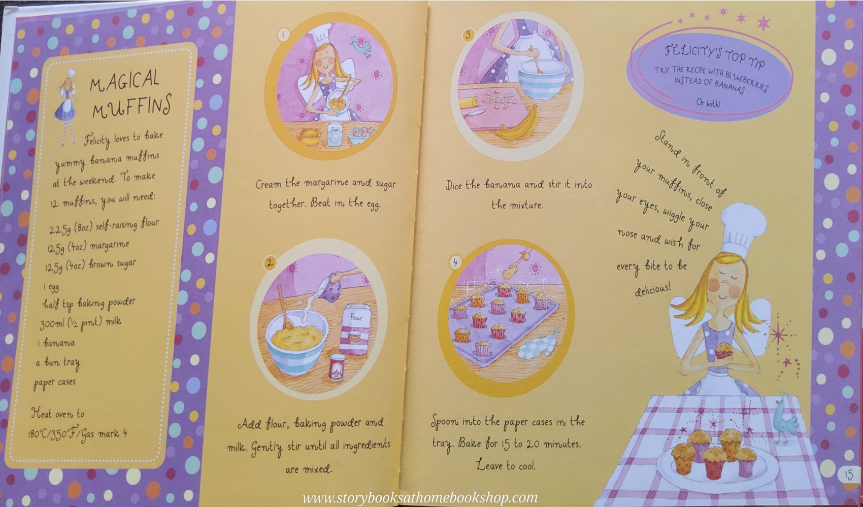 COOKERY Book** ð
ðFELICITY WISHED COOKING MAGIC