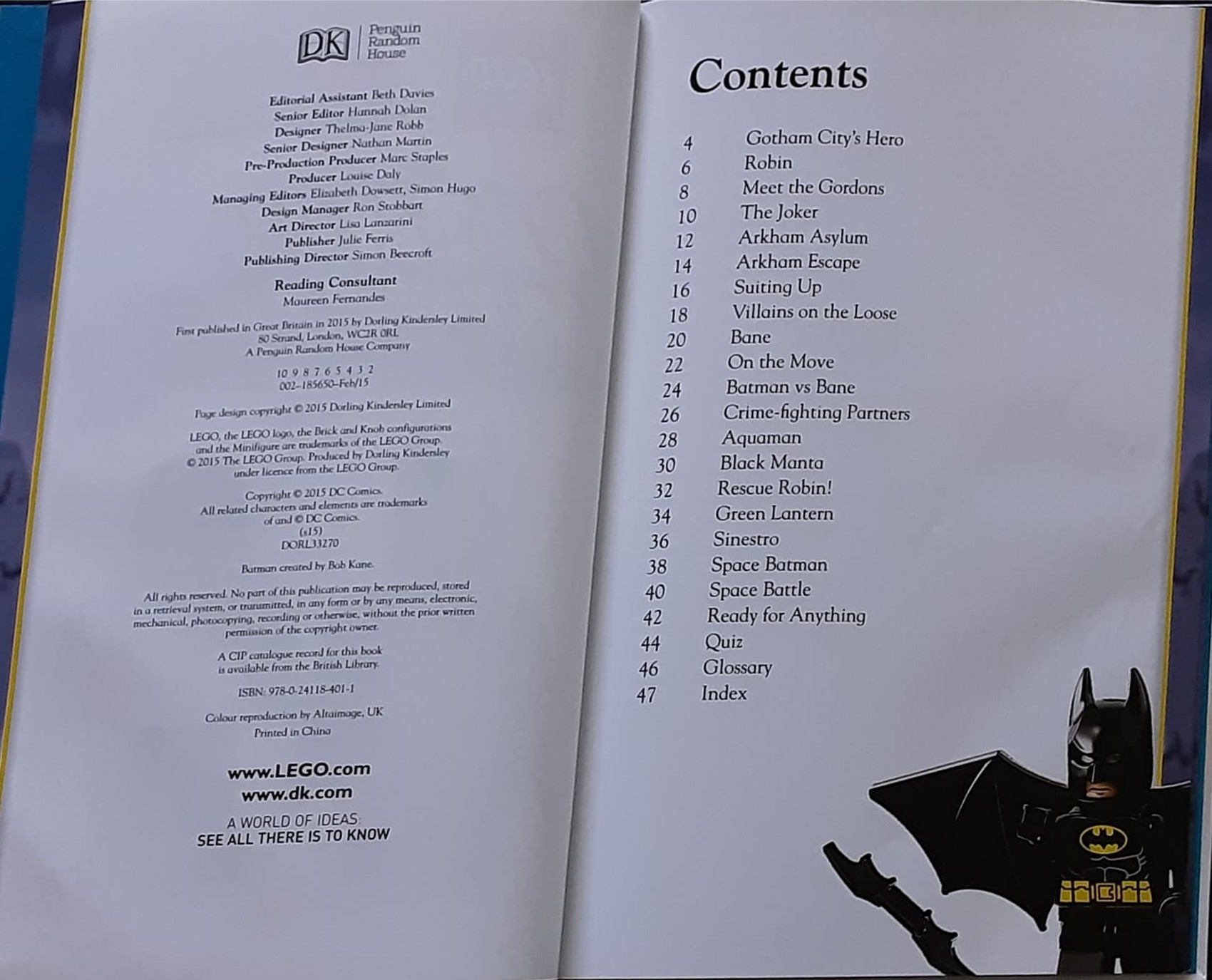 หนังสือนิทานปกแข็ง** 🍓🍓LEGO DK COMICS SUPER HEROES BATMAN'S MISSIONS