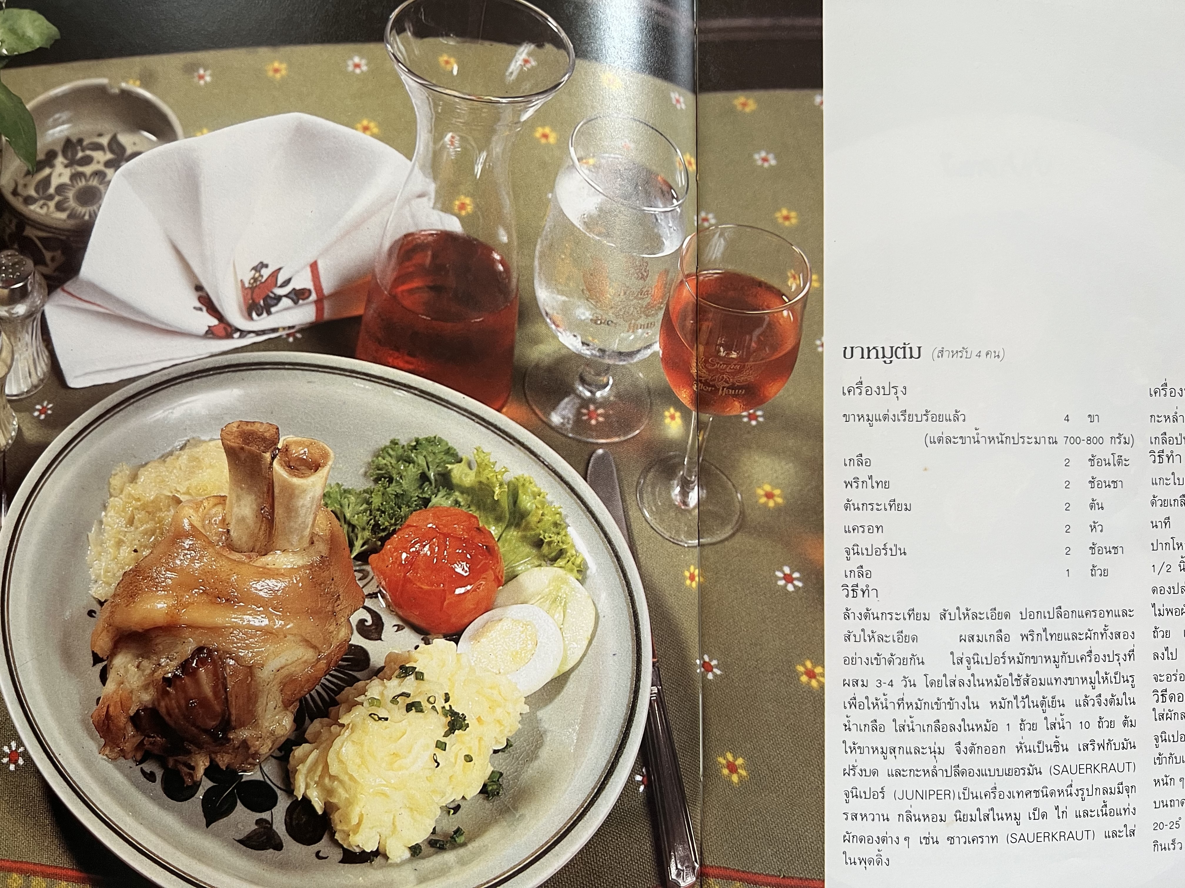 ตำราอาหารภัตตาคาร โดย : อาจารย์ศรีสมร คงพันธุ์ อาจารย์มณี สุวรรณผ่อง อาจารย์จันทร ทศานนท์.