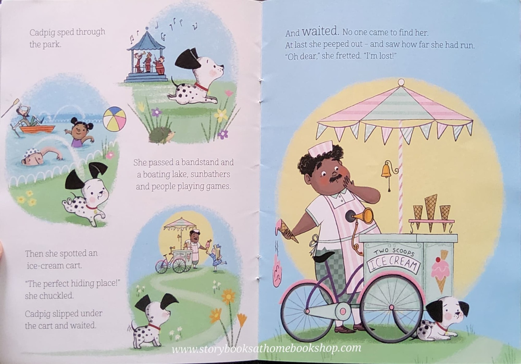 หนังสือนิทานเด็ก ภาษาอังกฤษ ปกอ่อน 🍅🍓The Hundred and One Dalmatians CRUELLA AND CADPIG/Used สภาพ 80-90%