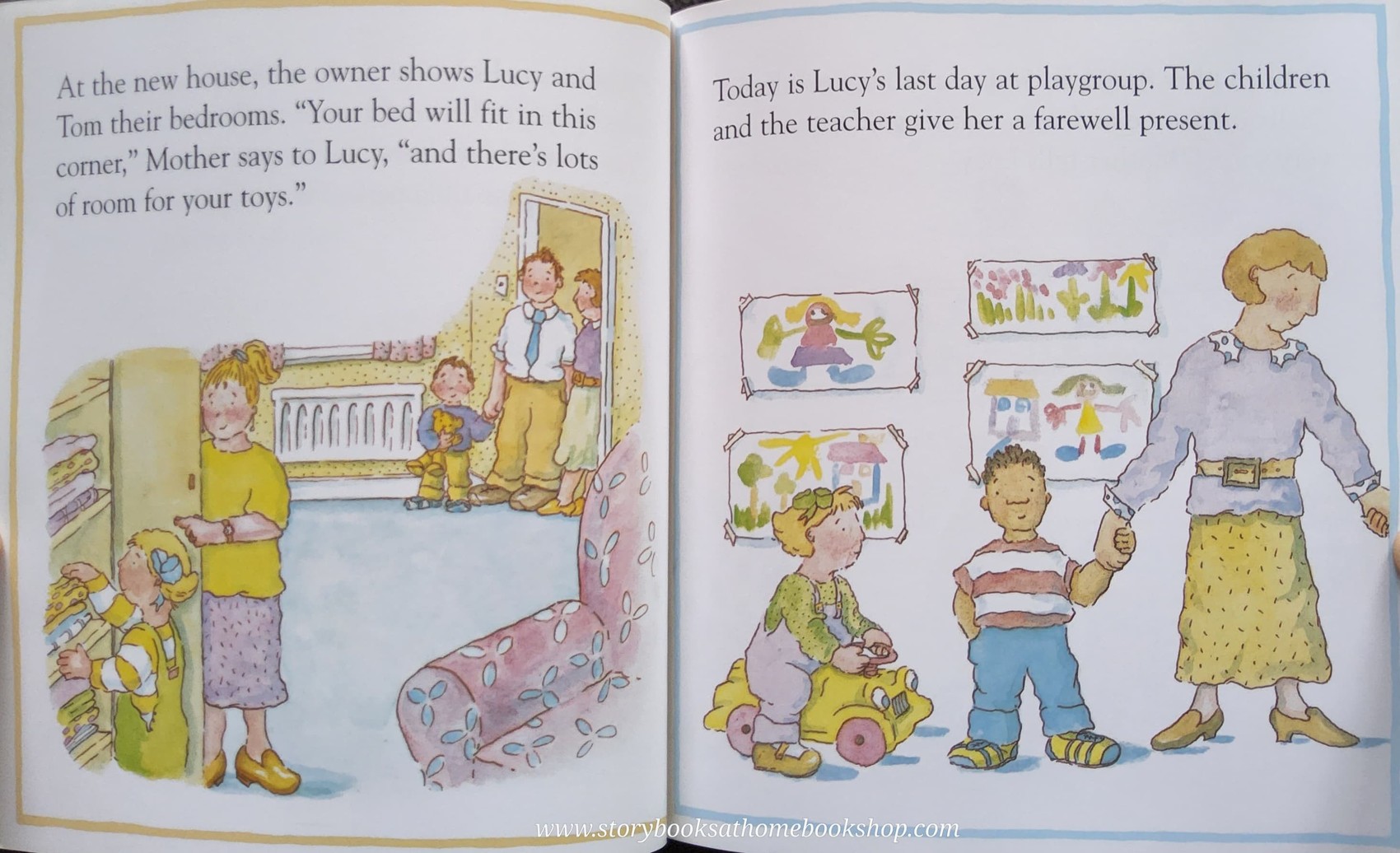 หนังสือนิทานปกอ่อน** 🍅🍓FIRST EXPERIENCES: LUCY MOVES HOUSE