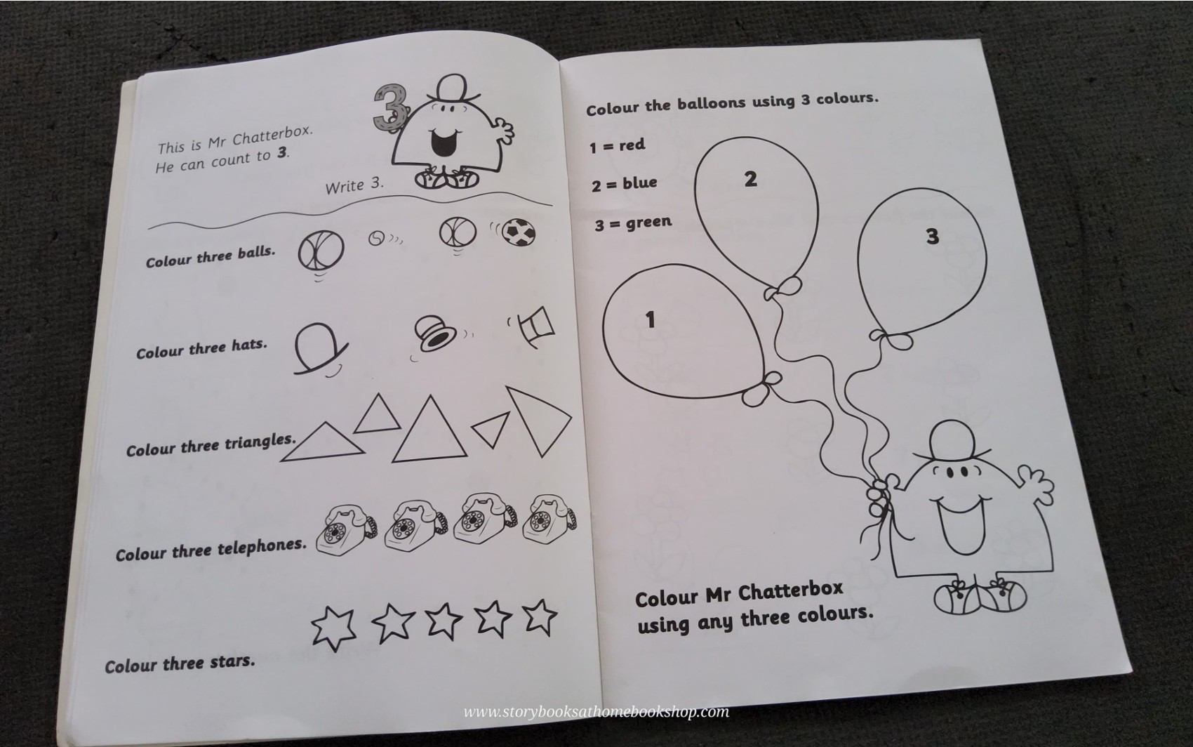 ACTIVITIES BOOK** ð
ðMR.MEN START TO COUNT BY ROGER HARGREVES