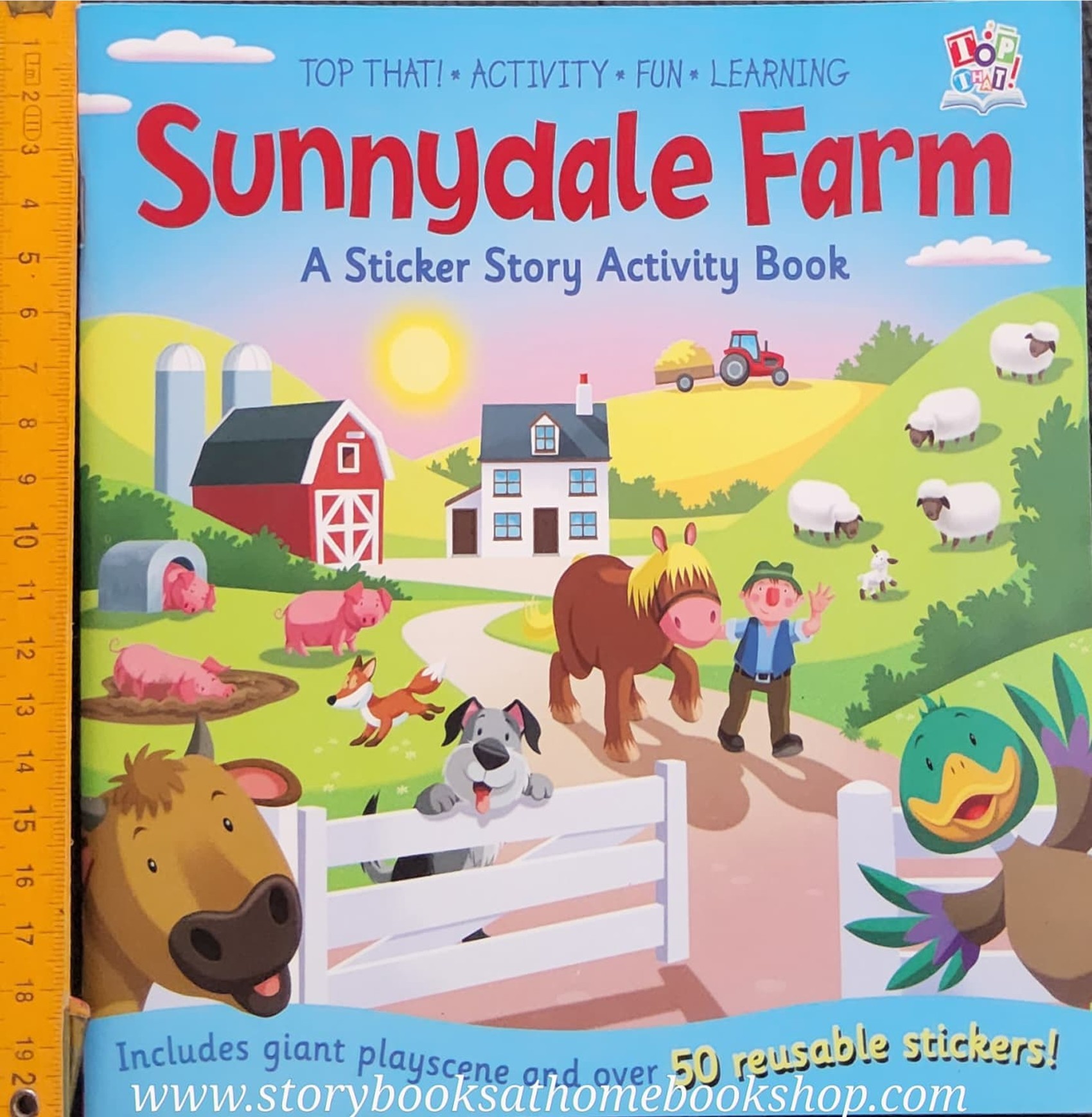 หนังสือนิทานปกอ่อน** 🍅SUNNYDALE FARM A STICKER STORY ACTIVITY BOOK♥️
