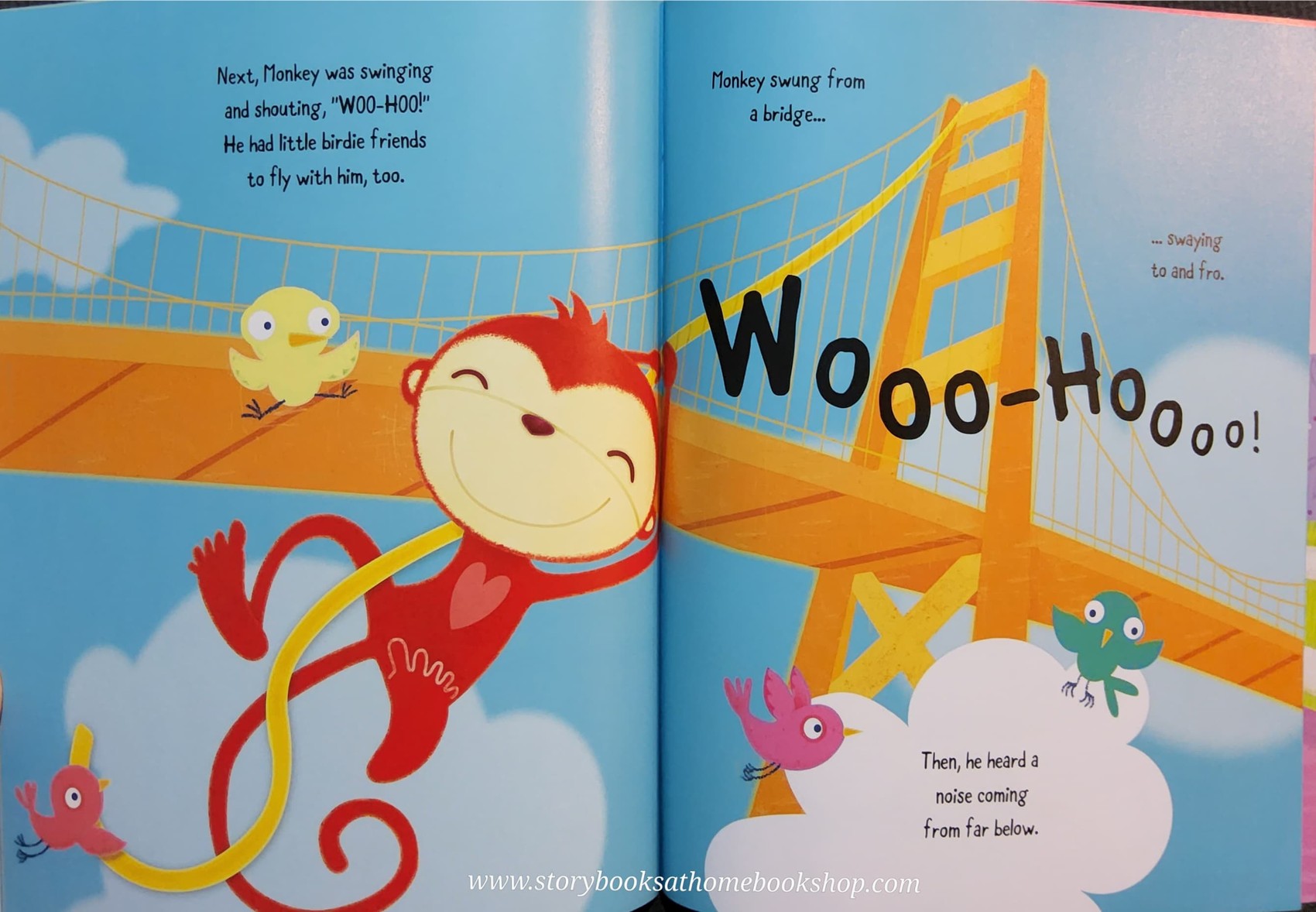 หนังสือนิทานปกอ่อน** 🍅MONKEY'S BIG ADVENTURE