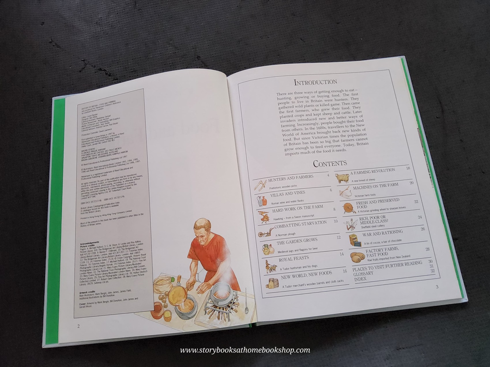 KNOWLEDGE BOOK** ♥️♥️HISTORY OF BRITAIN FOOD&FARMING