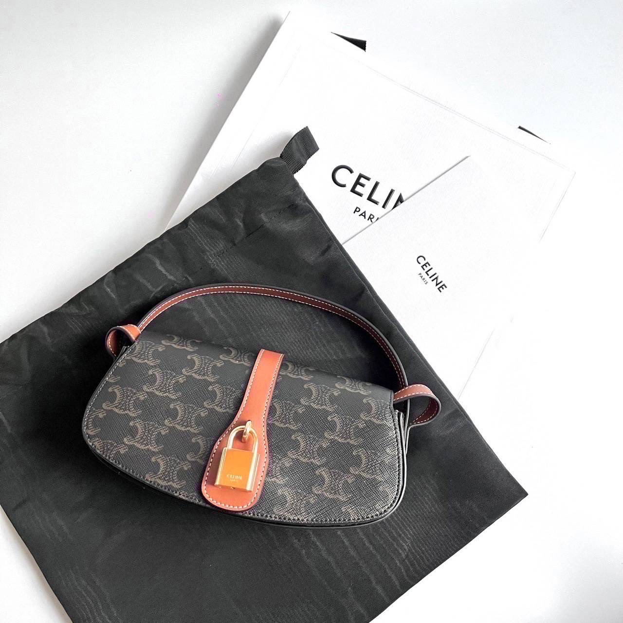 NEW CELINE Clutch On Strap Tabou size: 7 X 4 X 2 IN