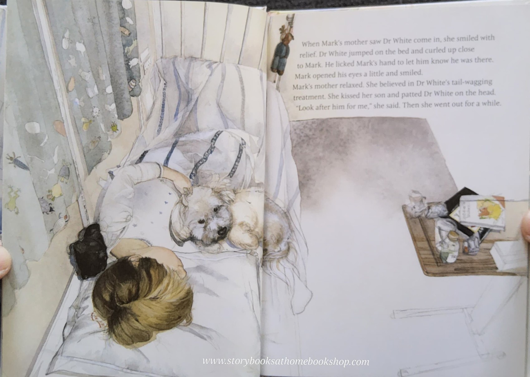 หนังสือนิทานปกแข็ง** 🍅🍅DR WHITE BY JANE GOODALL.JULIE LITTY