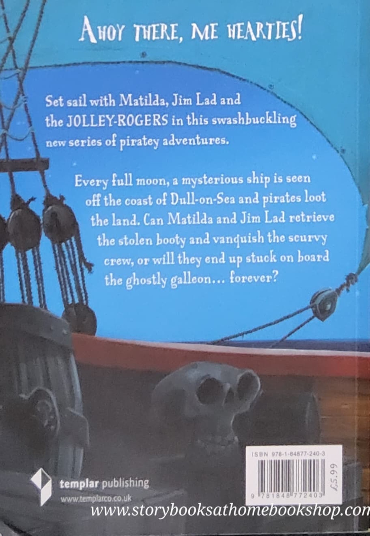 วรรณกรรมเยาวชน แนะนำ Top Ten Bestseller📢 **หนังสือนิทานปกอ่อน** 🍅🍅 The JOLLEY-ROGERS and the GHOSTLY GALLEON by JONNY DUDDLE