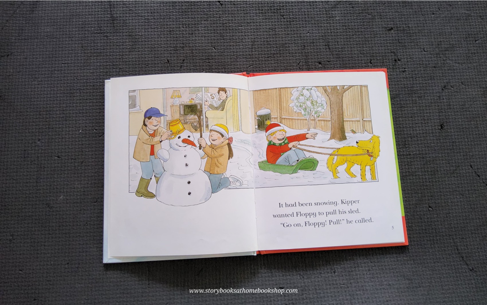 หนังสือนิทานปกแข็ง** 🍅🍅READ WITH BIFF,CHIP&KIPPER: HUSKY ADVENTURE FIRST STORIES LEVEL5