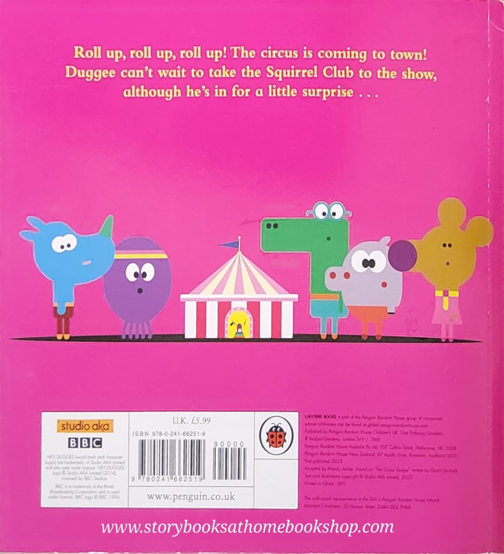หนังสือนิทานปกอ่อน** 🍅🍅HEY DUGGEE: THE CIRCUS BADGE