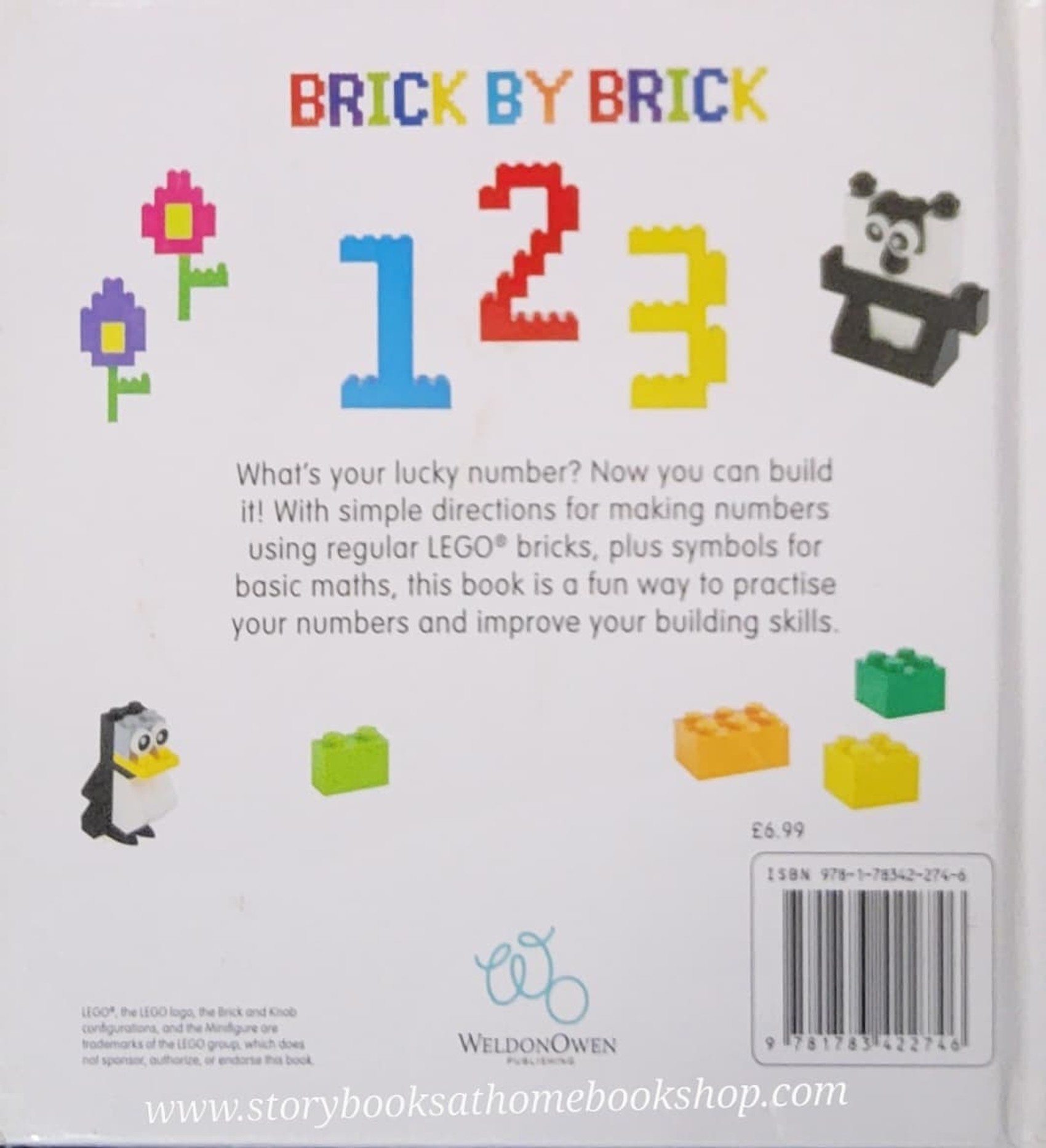 หนังสือนิทานปกแข็ง** 🍅🍅BRICK BY BRICK 123