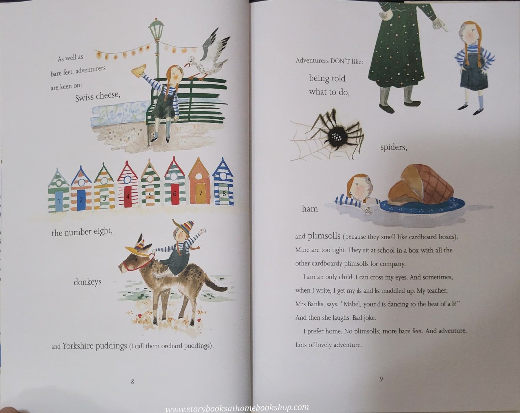 หนังสือนิทานปกแข็ง** 🍅🍓MADAME BADOBEDAH BY SOPHIE DAHL