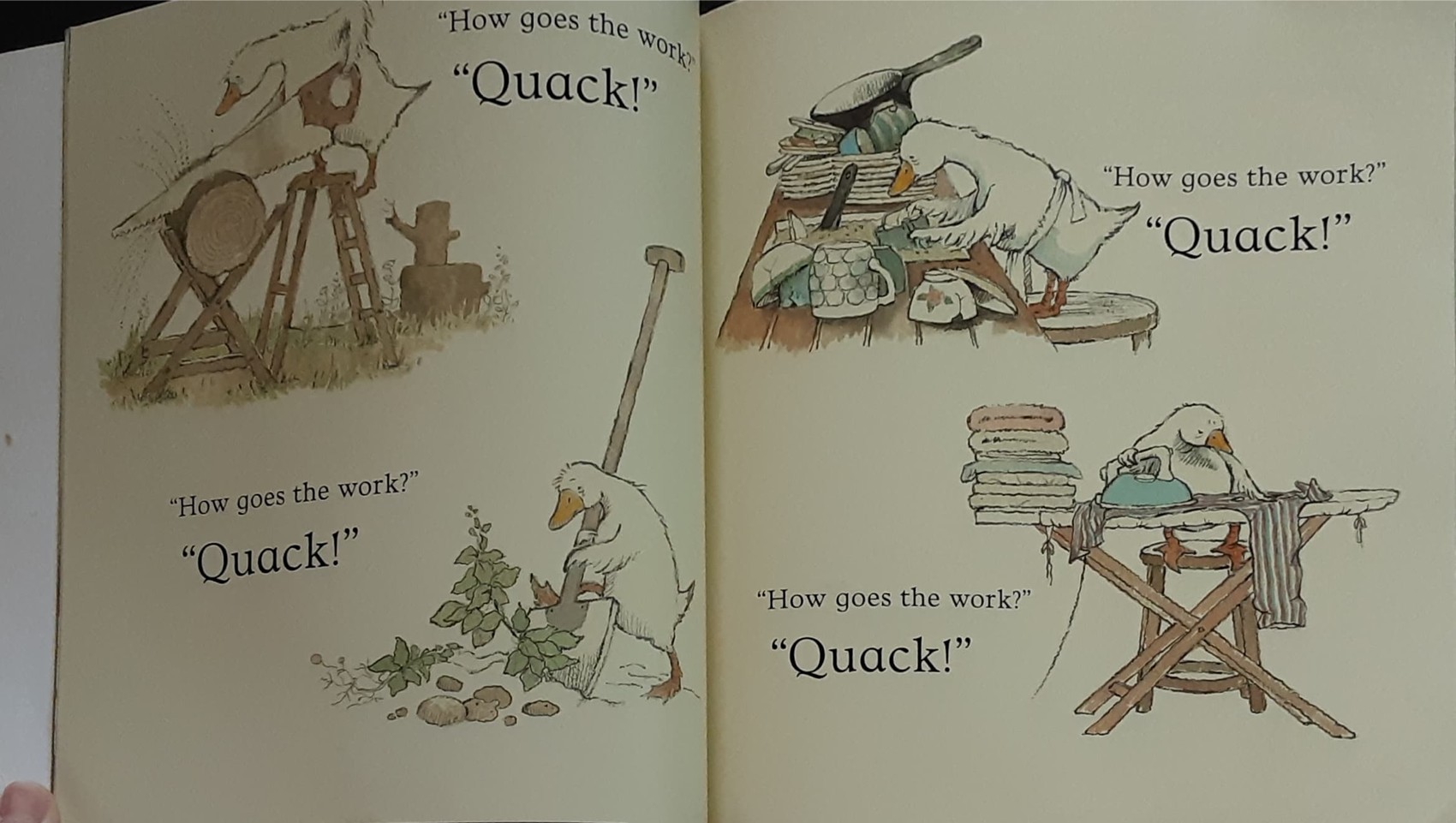 หนังสือนิทานปกอ่อน** 🍅🍓FARMER DUCK BY MARTIN WADDELL.HELEN OXENBURY