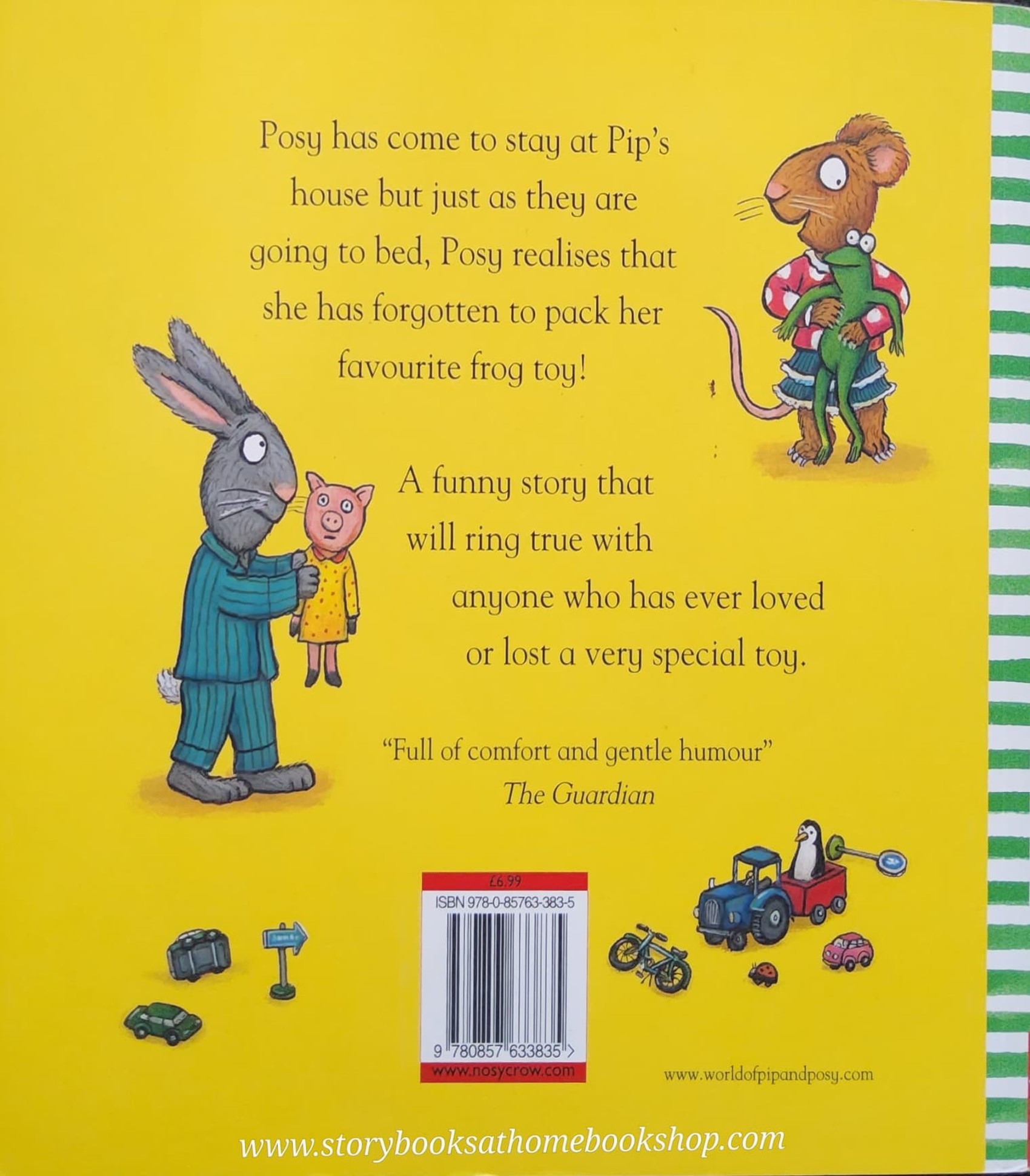 หนังสือนิทานปกอ่อน** 🍅🍓PIP AND POSY THE BEDTIME FROG BY AXEL SCHEFFLER