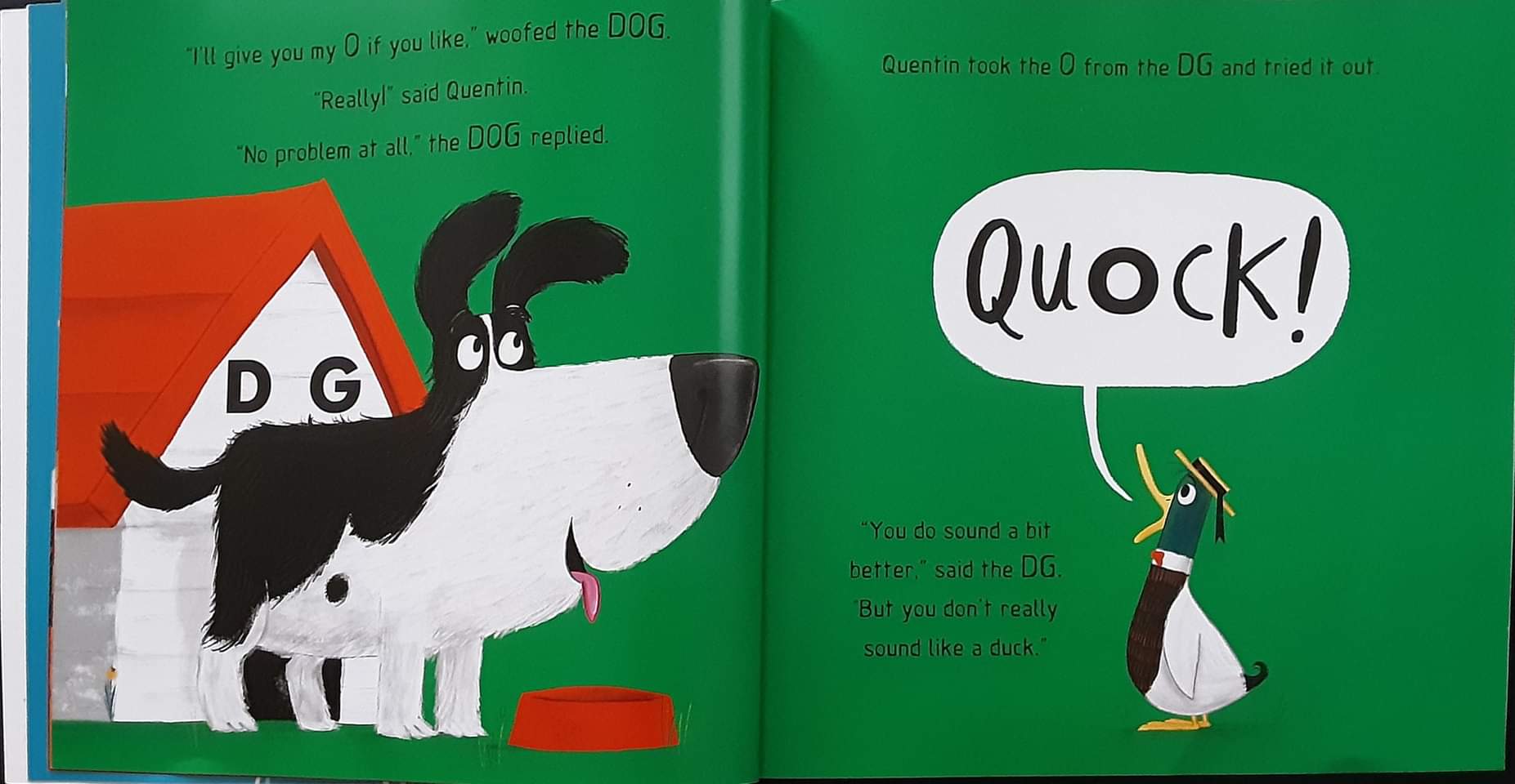 หนังสือนิทานปกอ่อน** 🍅🍓 QUICK QUACK QUENTIN BY KES GR Y& JIM FIELD