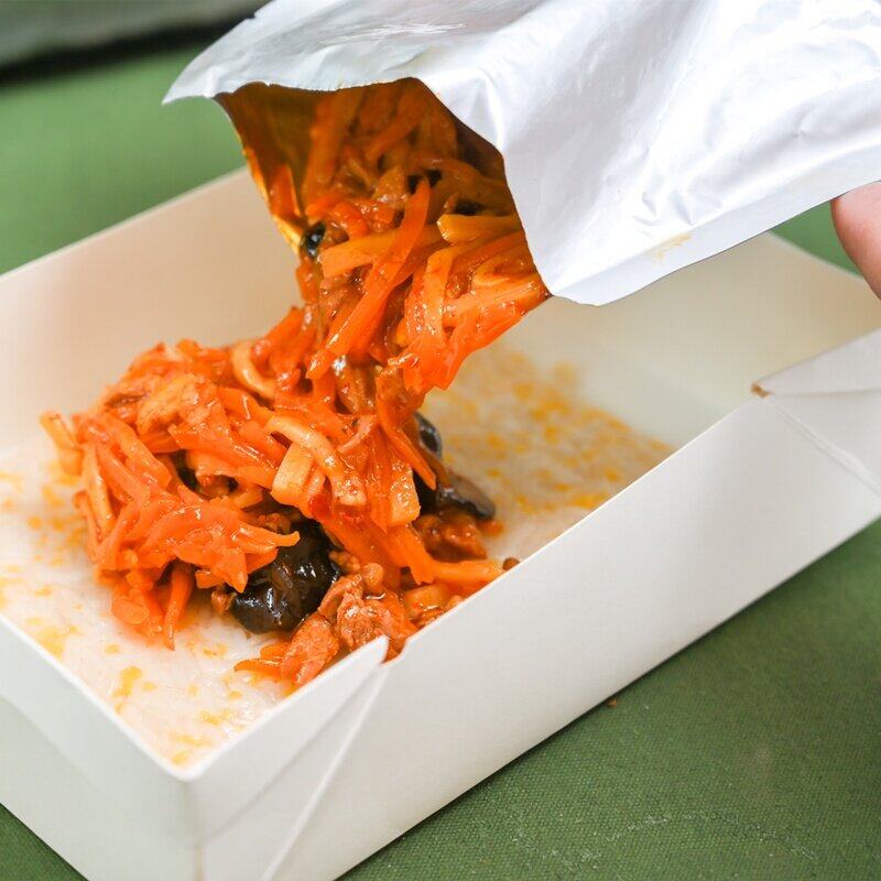 Navy special forces MRE จีน อาหารทหารเรือจีน อาหารฉุกเฉิน พร้อมทาน ร้อนเอง