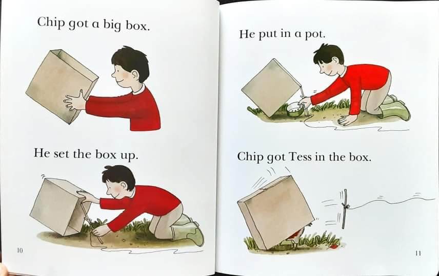 หนังสือนิทานปกอ่อน** 🍅🍅READ WITH BIFF,CHIP&KIPPER: THE RED HEN PHONICS LEVEL2