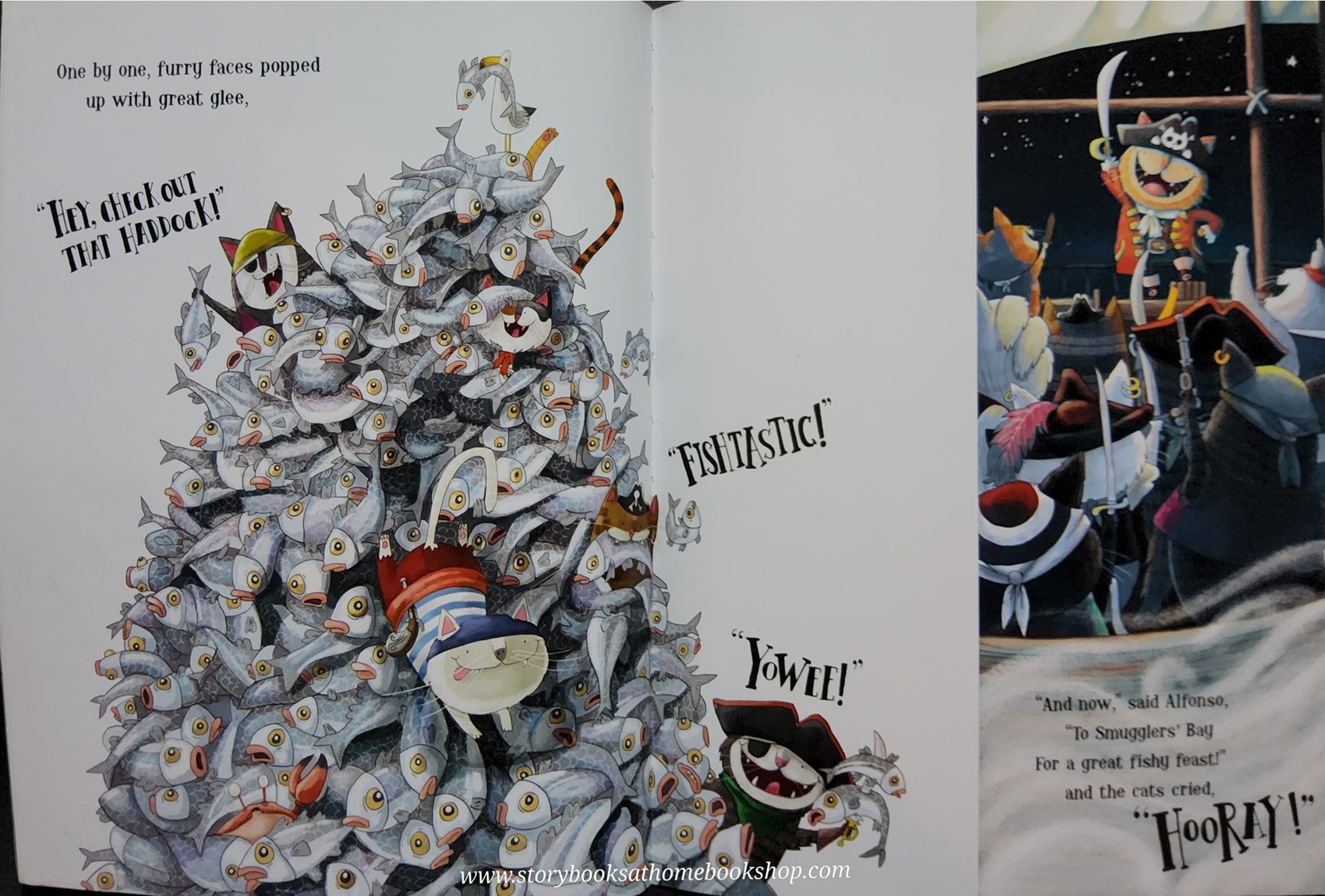 หนังสือนิทานปกอ่อน** ♥️CATS AHOY!♥️