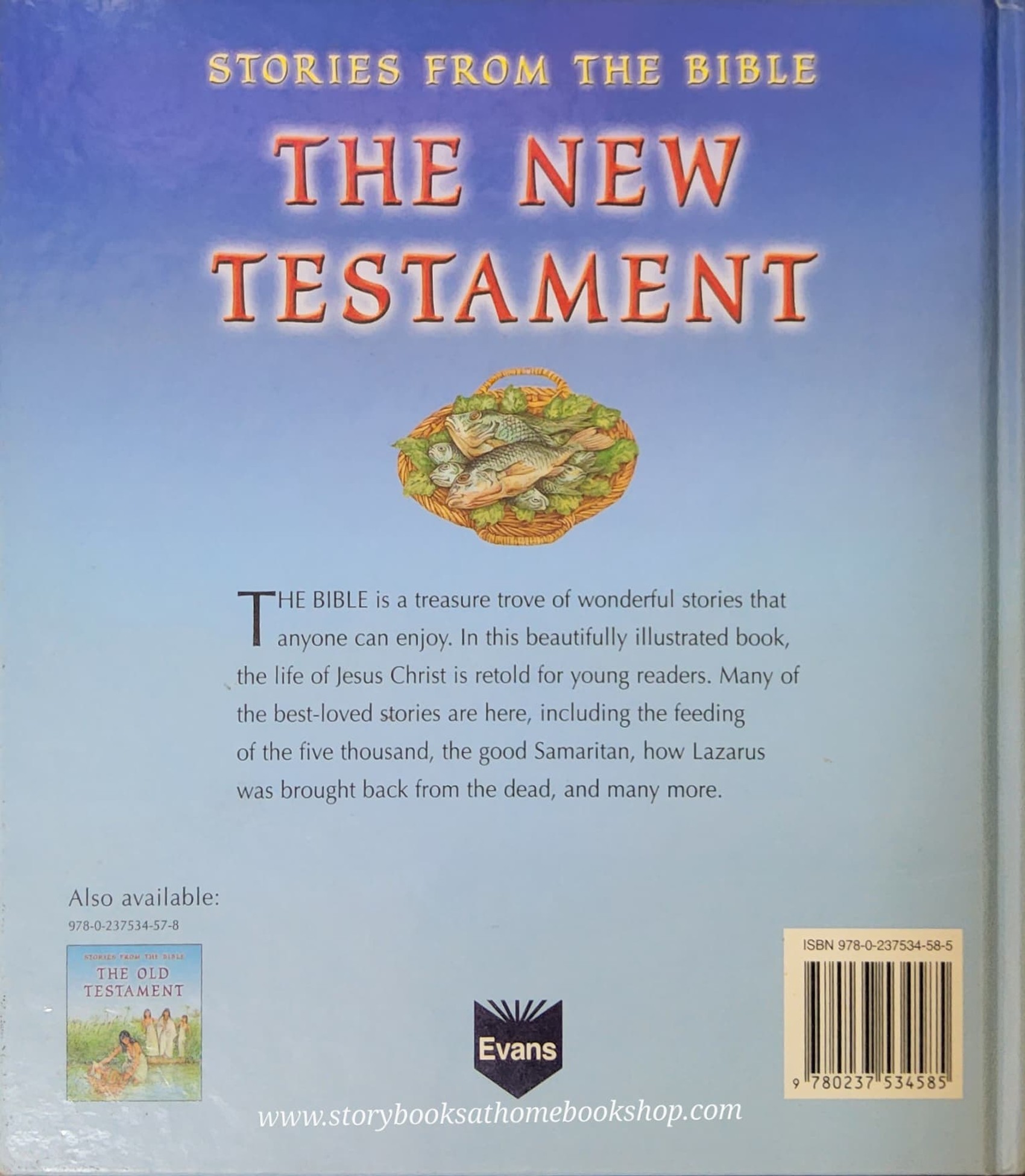 หนังสือนิทานปกแข็ง ** 🍅🍓 STORIES FROM THE BIBLE THE NEW TESTAMENT