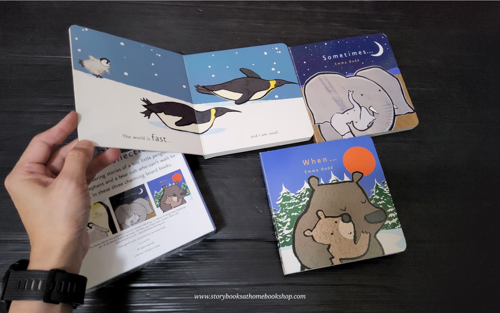 BOX SET BOARD BOOK** 🍅🍅EMMA DODD'S BABY ANIMAL COLLECTION [3 BOOKS WITH BOX SET]