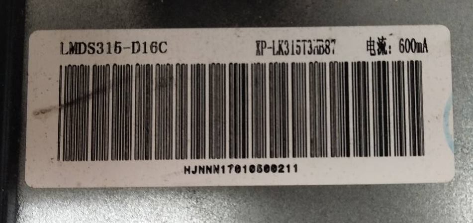 One Board SAMSING (ซัมซิง) มือสองพร้อมใช้งาน ใช้กับรุ่น LWD-325AA :TP.MS3463.PB813 เวอร์ชั่นทีบาร์ชาร์ป จอLMDS315-D16C