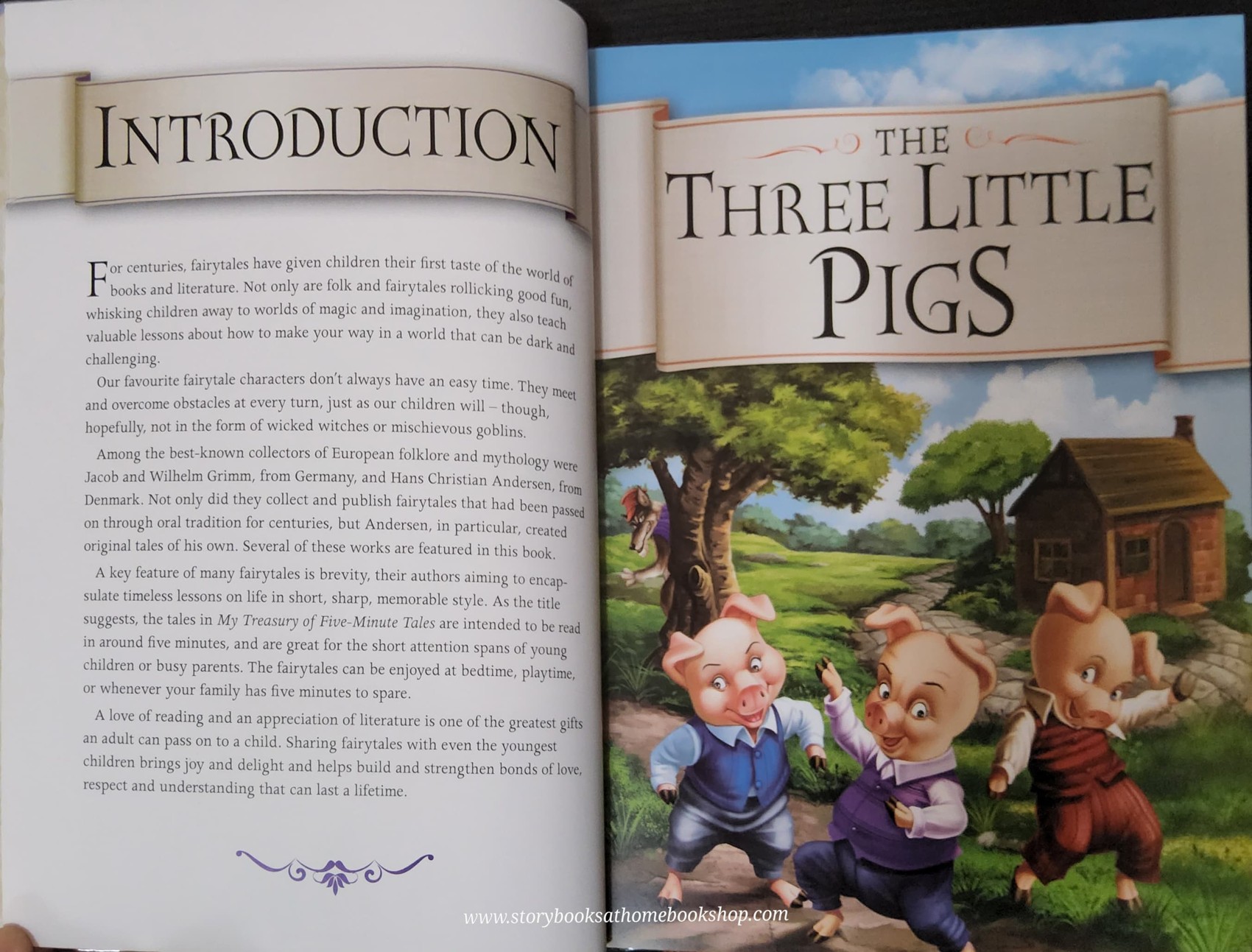 หนังสือนิทานปกแข็ง* 🍓🍓MY TREASURY OF FIVE-MINUTE TALES