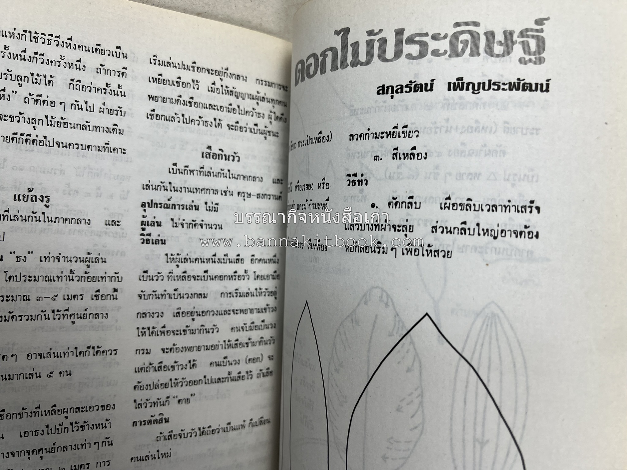 รวมบทความเอกลักษณ์ไทย (บายศรี-เครื่องกระยาคาวหวาน-พิธีบายศรี-ดอกไม้ประดิษฐ์-อาหารและขนมไทย) โดย : วิทยาลัยครูสวนดุสิต.