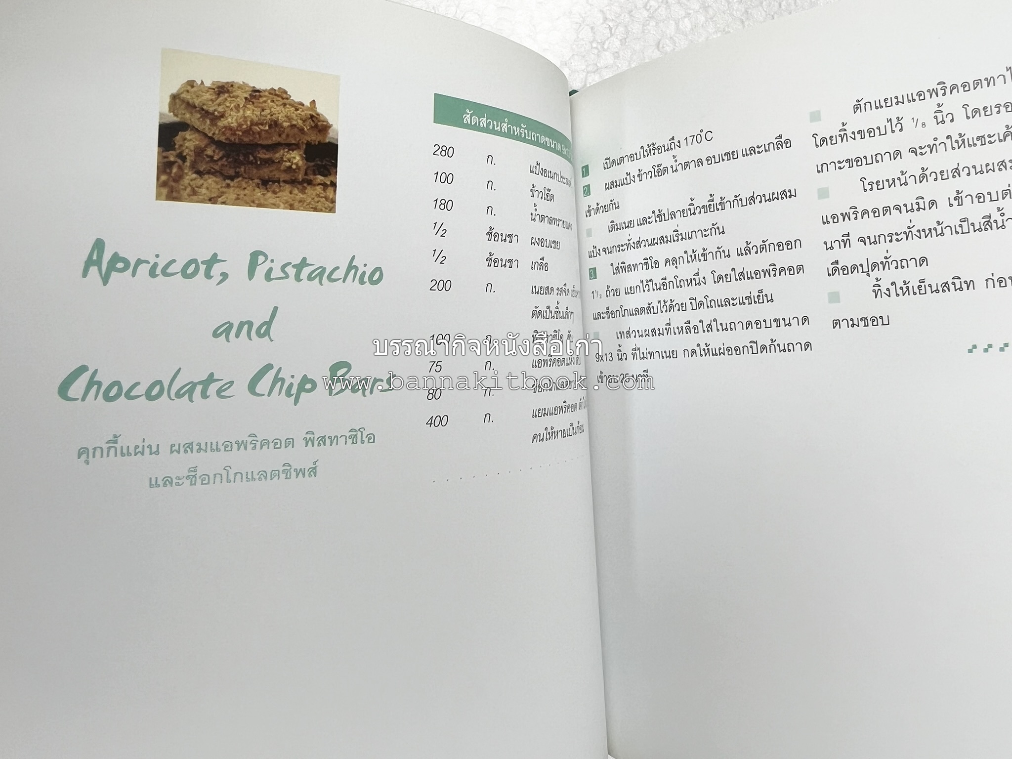 10 Best Traybakes โดย : ปริสนา บุญสินสุข (หนังสือชุด "10 Best" ของสำนักพิมพ์เวลาดี).