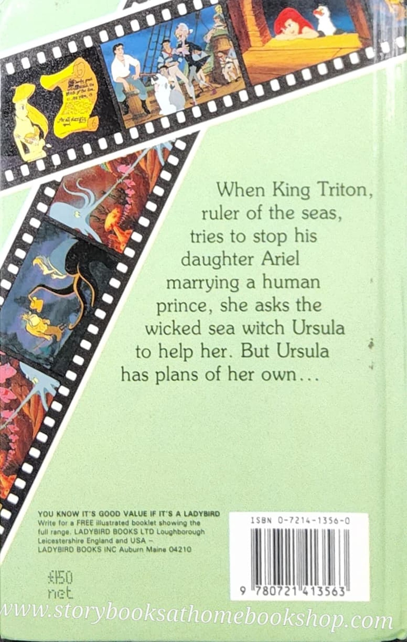 หนังสือนิทานปกแข็ง** 🍅🍅DISNEY THE LITTLE MERMAID