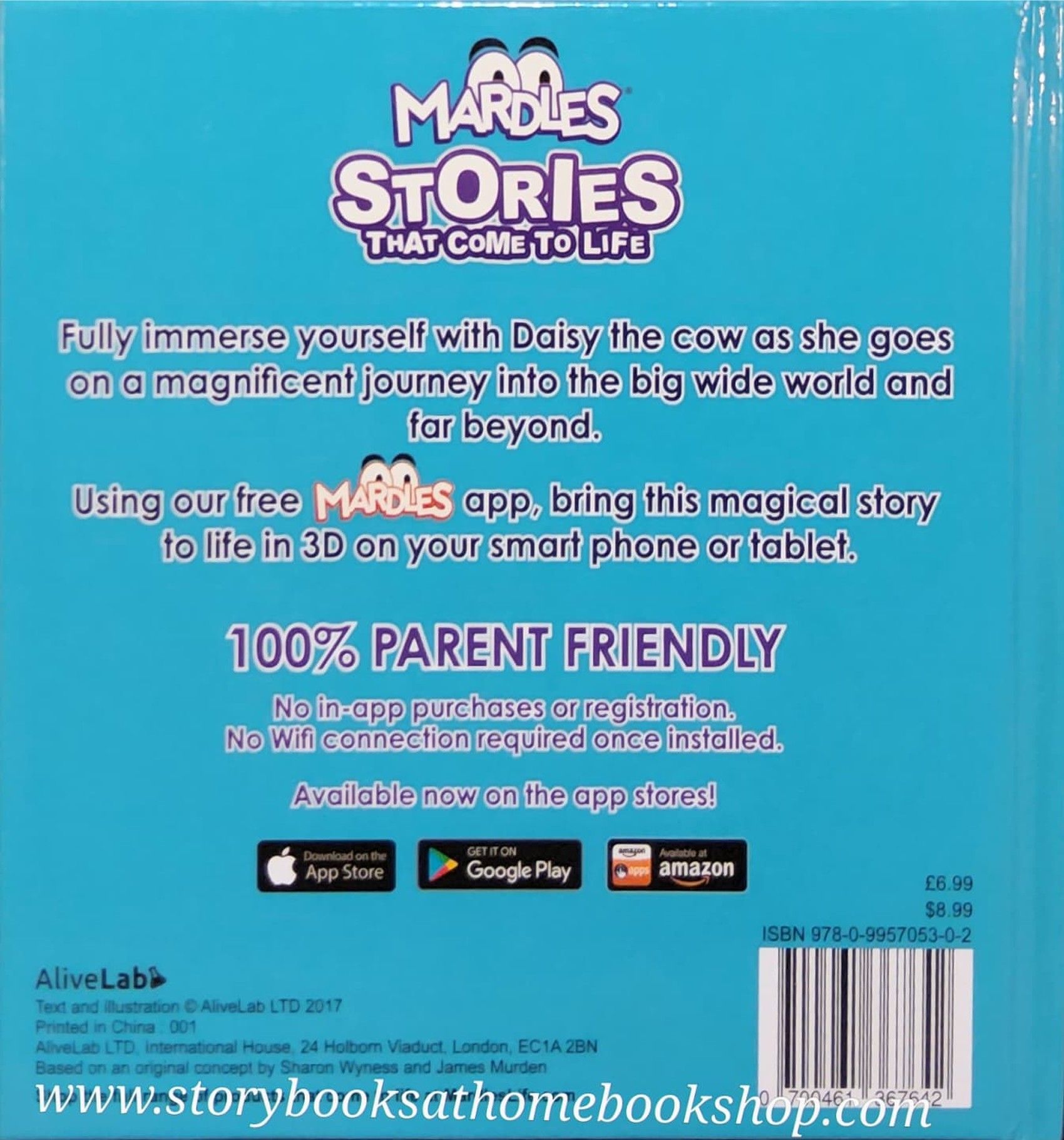 หนังสือนิทานปกแข็ง ** ♥️THE COW THAT SAYS "HOW?"
