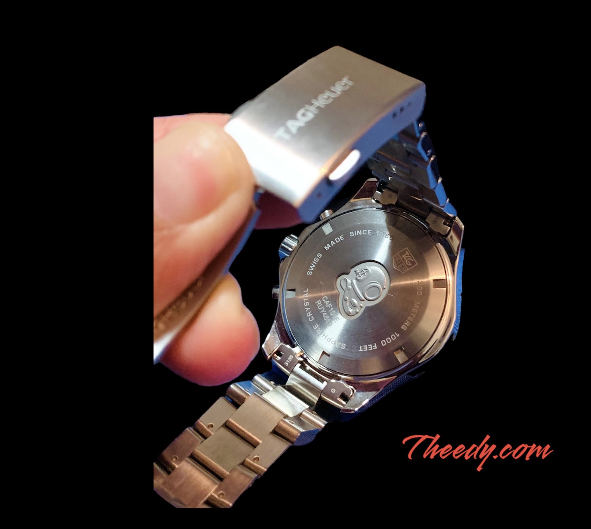 นาฬิกาข้อมือ ยี่ห้อ Tag Heuer รุ่น Aquaracer Chronograph ระบบ Quartz 43mm