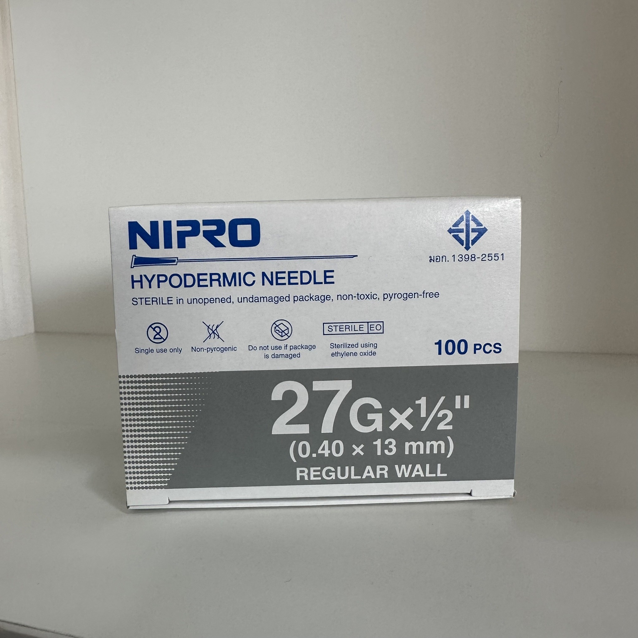 NIPRO เบอร์ 27G 1/2