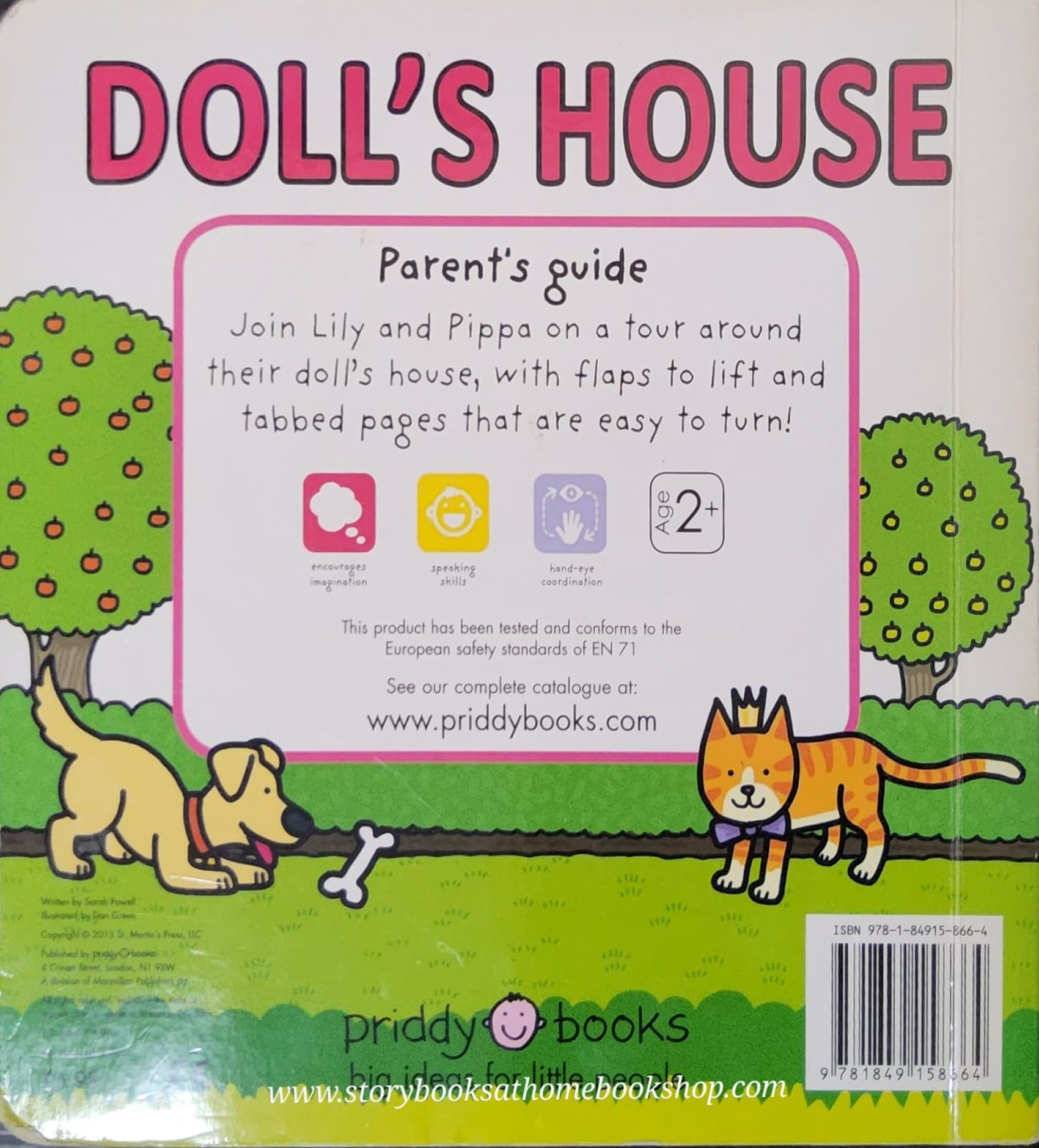 FLAP BOARD BOOK** 🍅🍓DOLL'S HOUSE