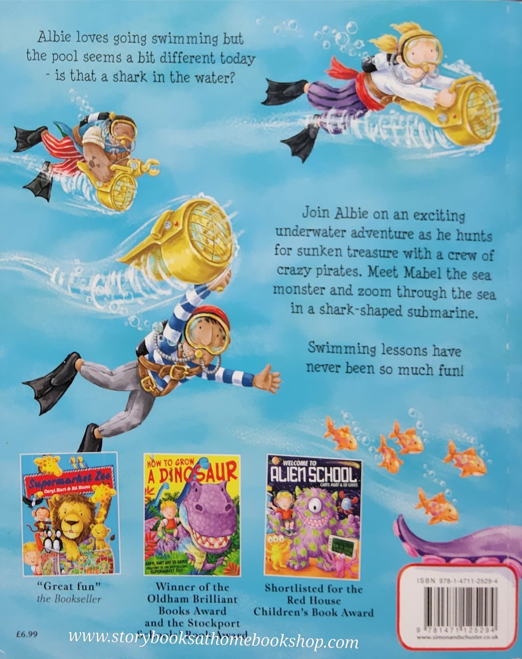 หนังสือนิทานปกอ่อน** ♥️PLUNGE INTO THE PIRATE POOL♥️