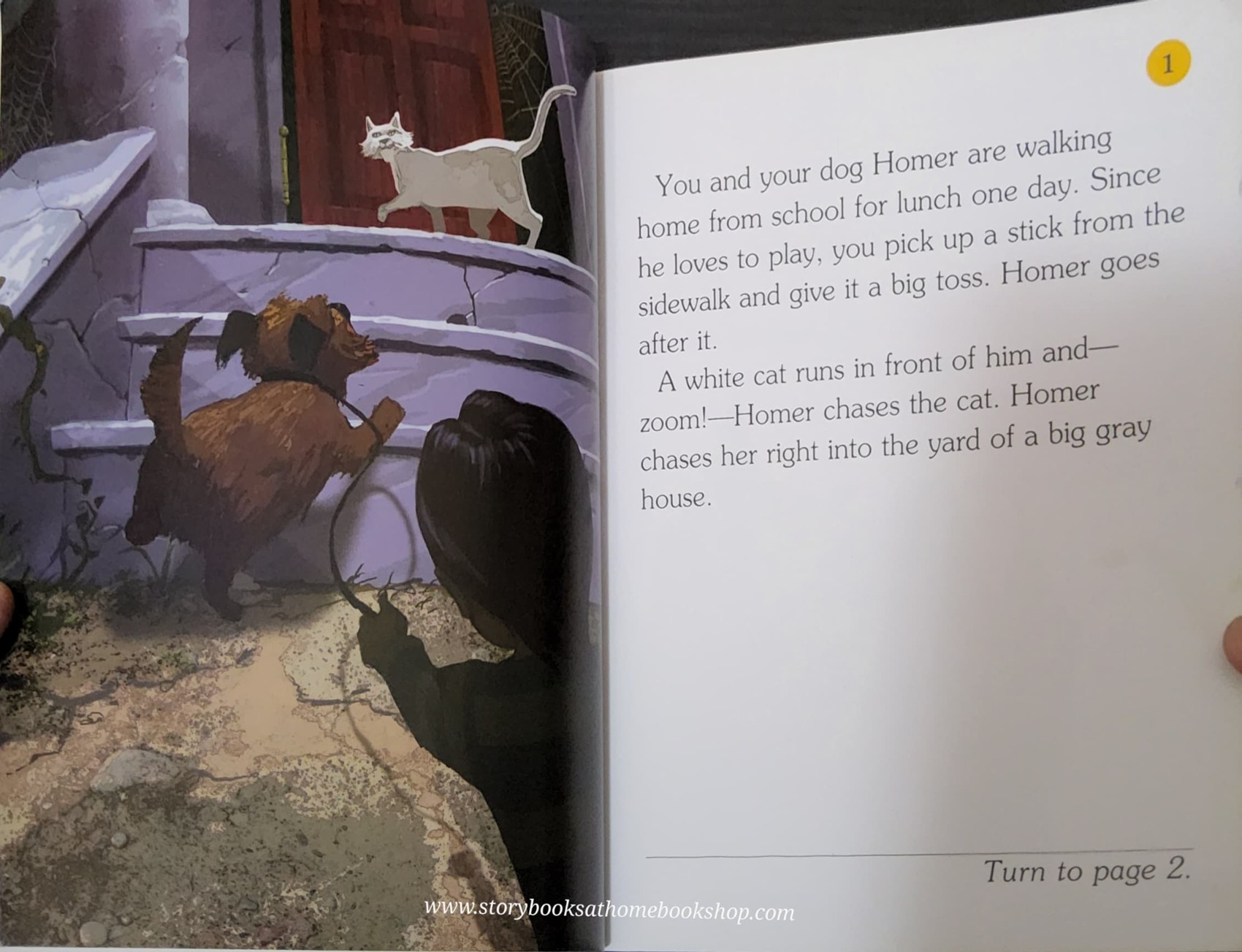 หนังสือนิทานปกอ่อน** 🍅CHOOSE YOUR OWN ADVENTURE:THE HAUNTED HOUSE