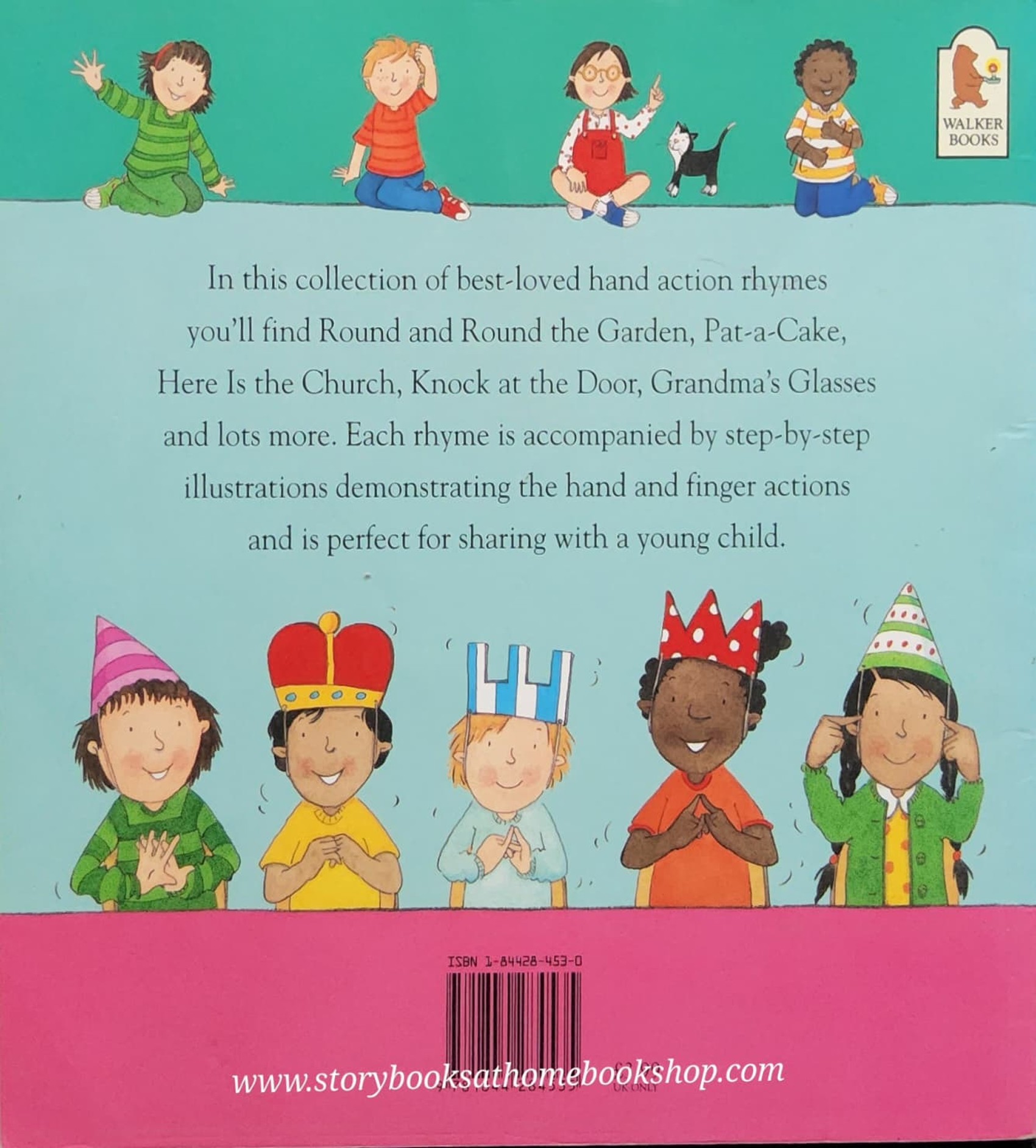 หนังสือนิทานปกอ่อน** 🍓🍓ROUND AND ROUND THE GARDEN AND OTHER HAND RHYMES