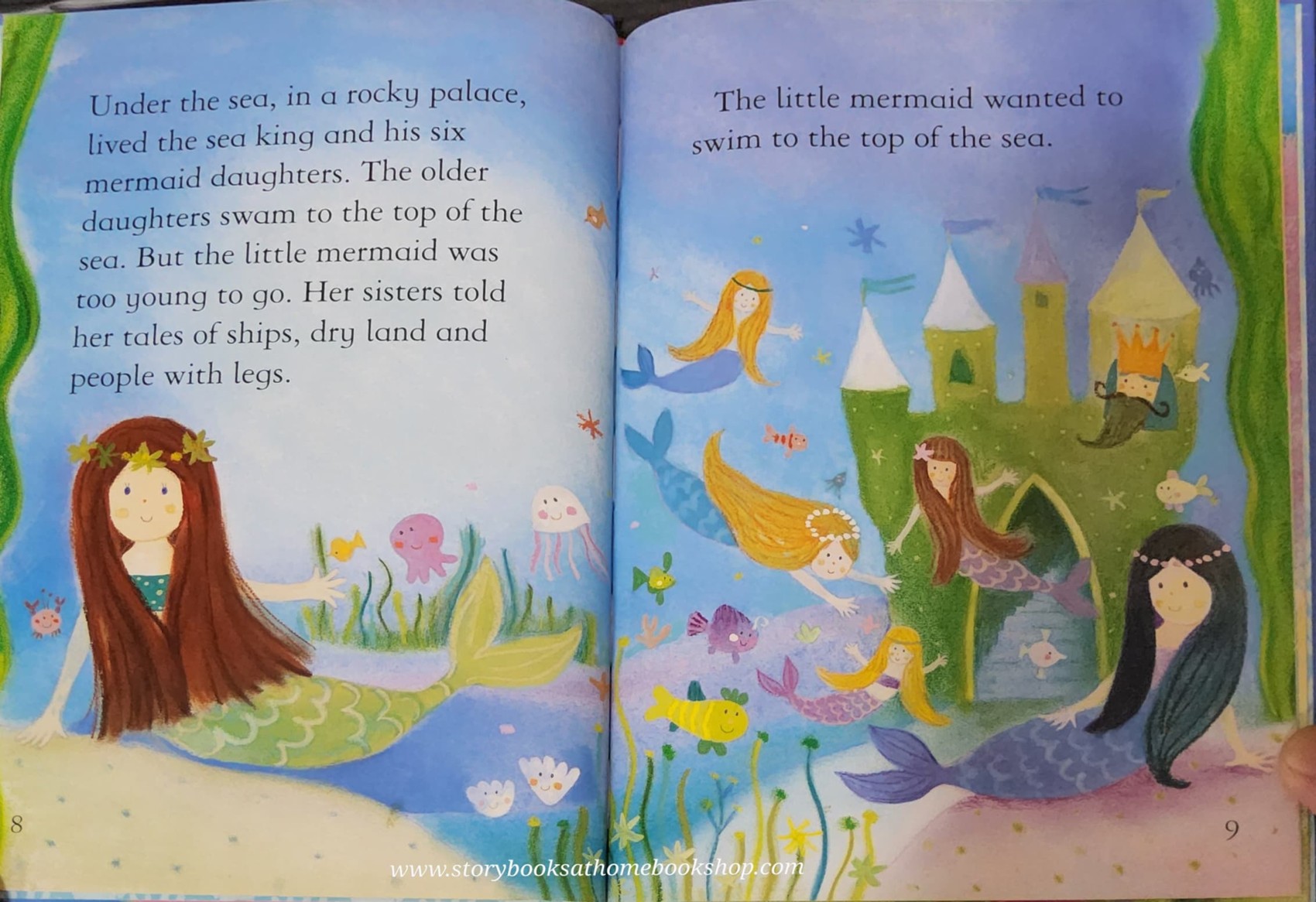 หนังสือนิทานปกแข็ง** 🍅🍓FIRST REASDERS:THE LITTLE MERMAID