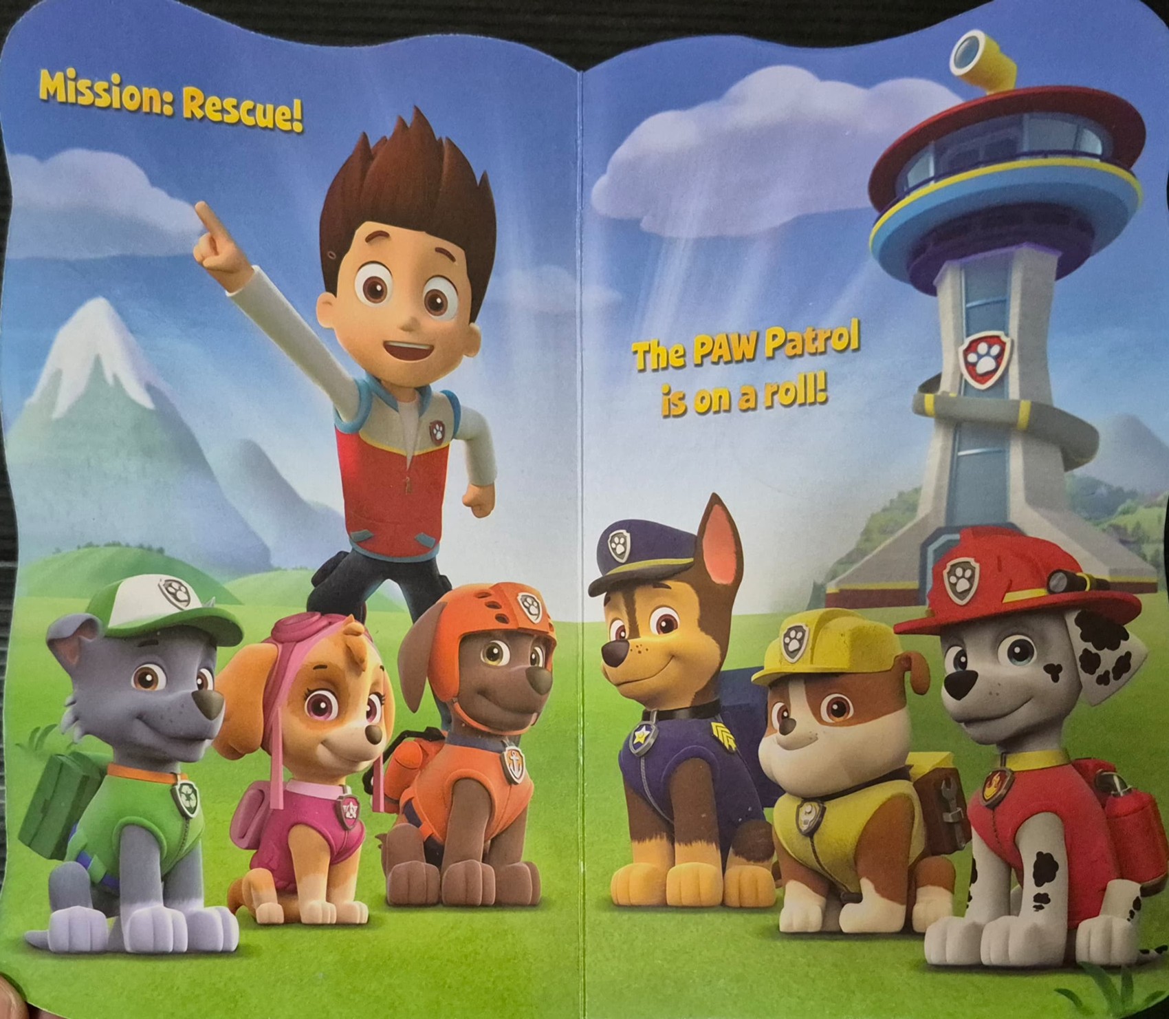 BOARD BOOK** 🍅🍓PAW PATROL:HERE TO HELP