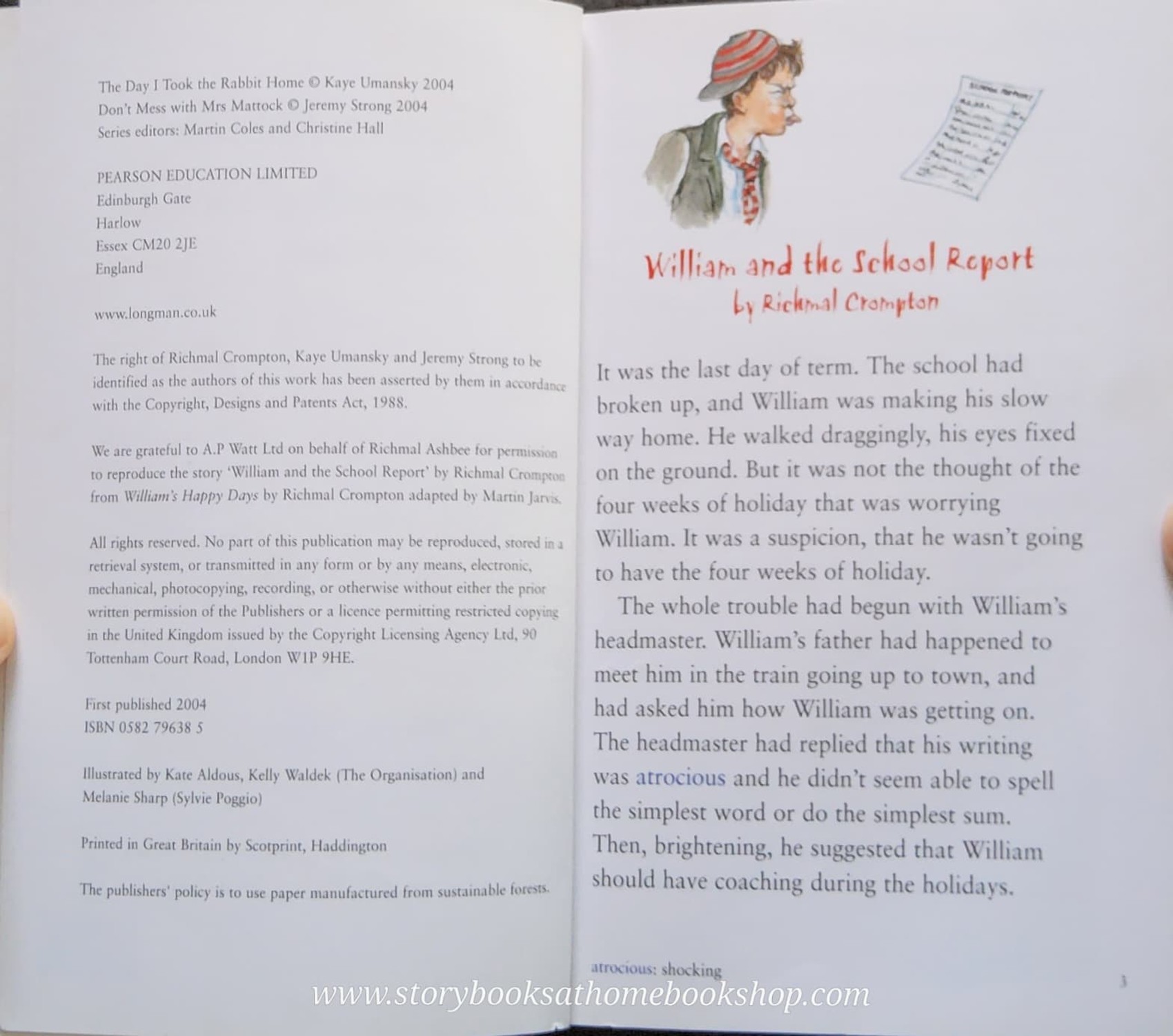 หนังสือนิทานปกอ่อน** ♥️SCHOOL SHORT STORIES: REPORTS,RABBITS AND A BEETLE-TEACHER!