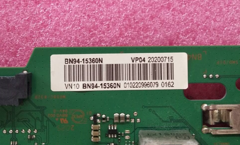 เมนบอร์ดทีวีซัมซุง(TV Samsung) มือสองพร้อมใช้งาน พาร์ท BN94-15360N ใช้ได้กับรุ่น UA50TU8000KXXT UA50TU8100KXXT (ใช้กับเวอร์ชั่น YB01 และตรงพาร์ทเท่านั้น)