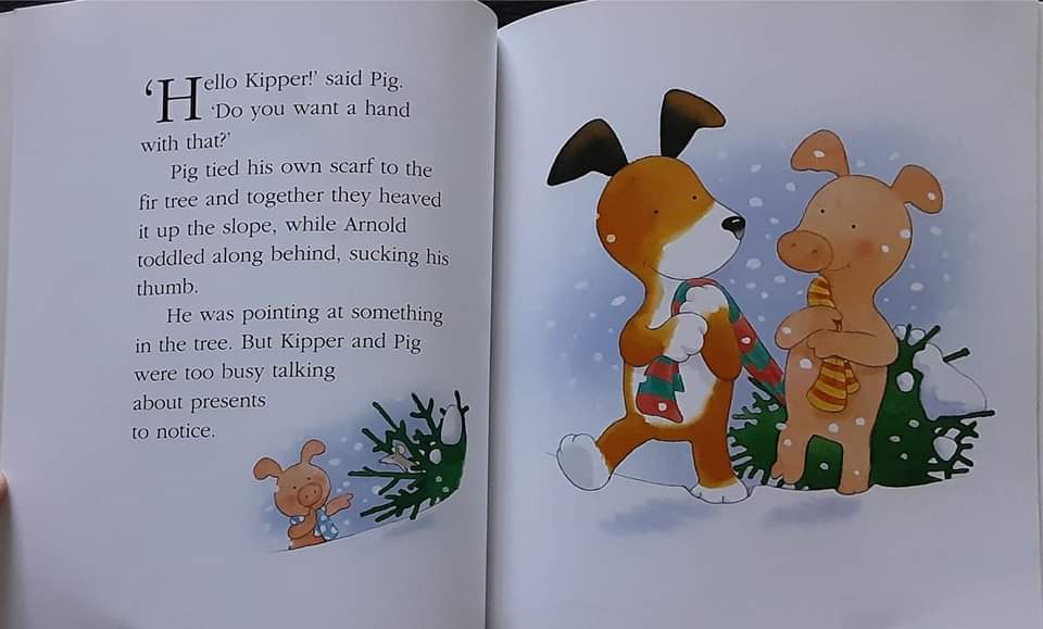 หนังสือนิทานปกอ่อน** 🍅🍓KIPPER'S CHRISTMAS EVE BY MICK INKPEN