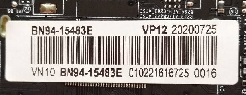 เมนบอร์ดซัมซุง (Mainboard TV Samsung) อะไหล่แท้แกะจากเครื่องใหม่จอแตก รุ่นQA65Q800TAKXXT เวอร์ชั่น FD02 :BN94-15483E