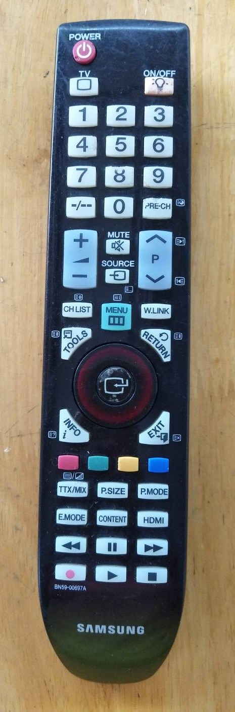 สมาร์ทรีโมททีวี SAMSUNG(ซัมซุง) ของแท้/มือสองมากับเครื่อง พาร์ทBN59-00697A