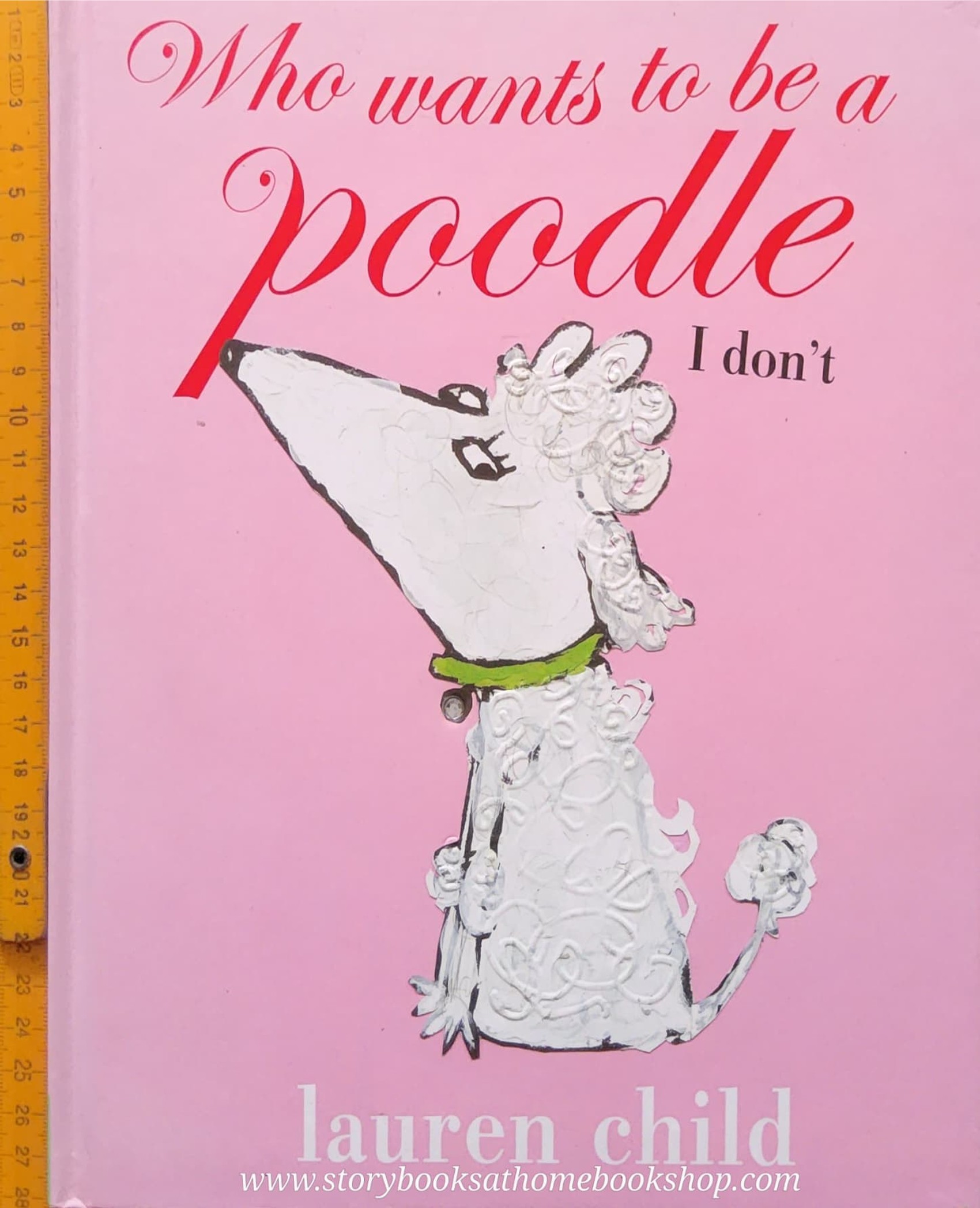 หนังสือนิทานปกแข็ง** 🍅WHO WANTS TO BE A POODLE I DON'T BY LAUREN CHILD