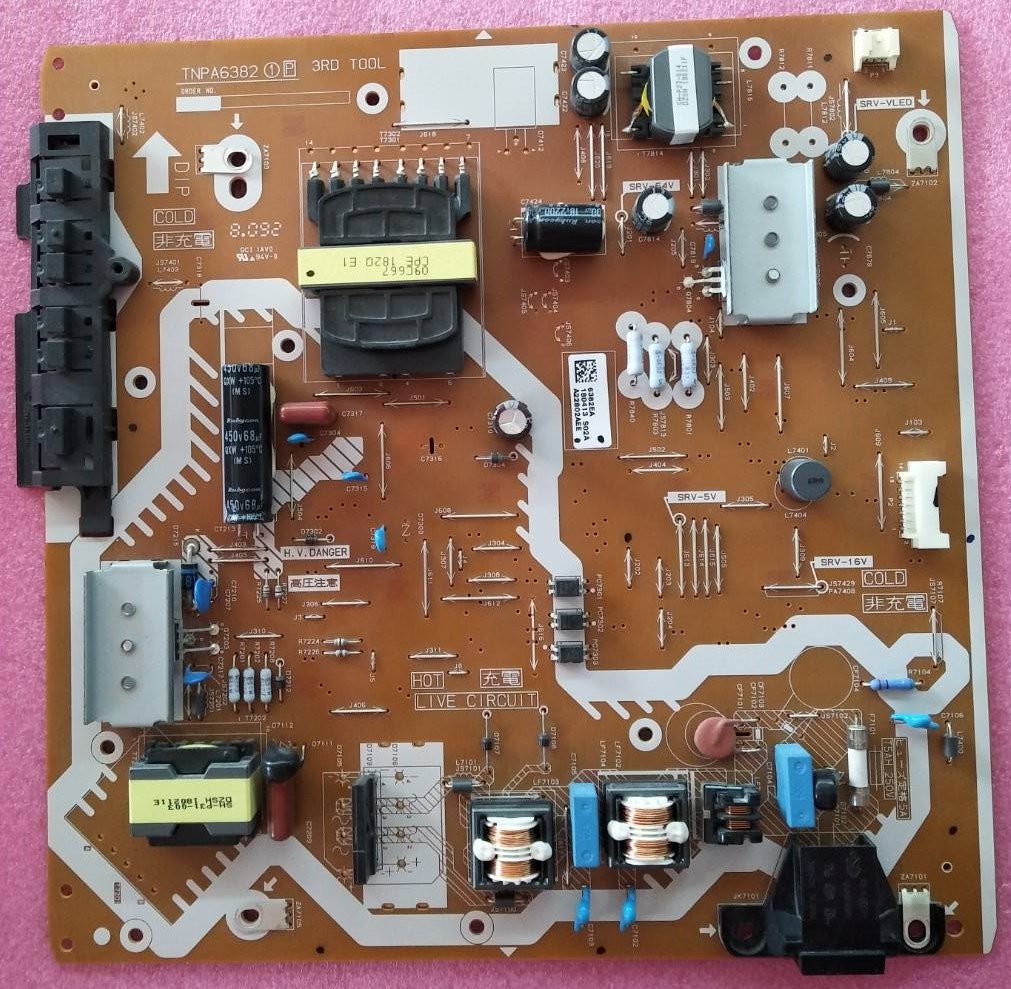 เพาเวอร์ซัพพลายทีวีพานาโซนิค ( Panasonic) มือสองพร้อมใช้งาน รุ่น TH-43E410T TH-43ES630T TH-49E410T