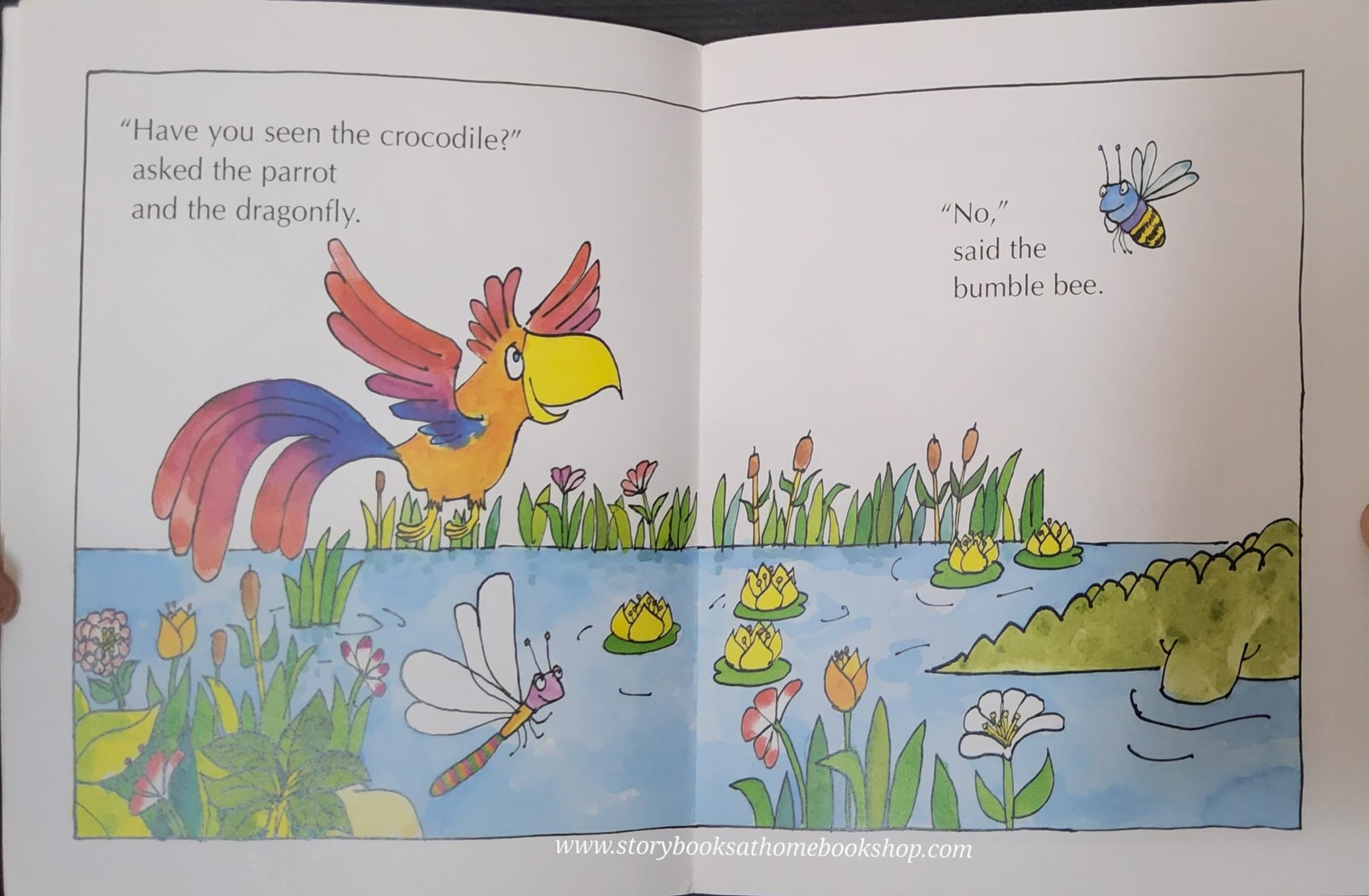 หนังสือนิทานปกอ่อน** 🍅 READING TOGETHER:"HAVE YOU SEEN THE CROCODILE?" BY COLIN WEST