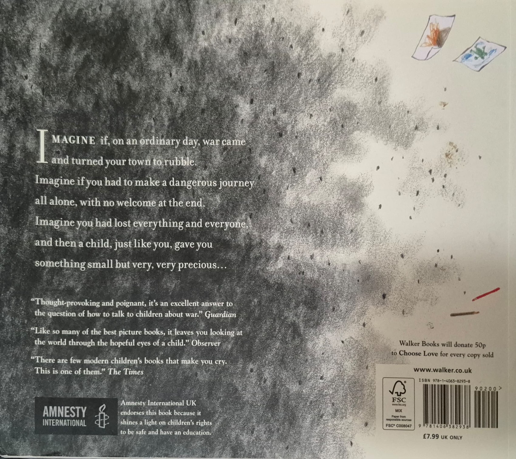 หนังสือนิทานปกอ่อน** 🍅🍅THE DAY WAR CAME BY NOCOLA DAVIES