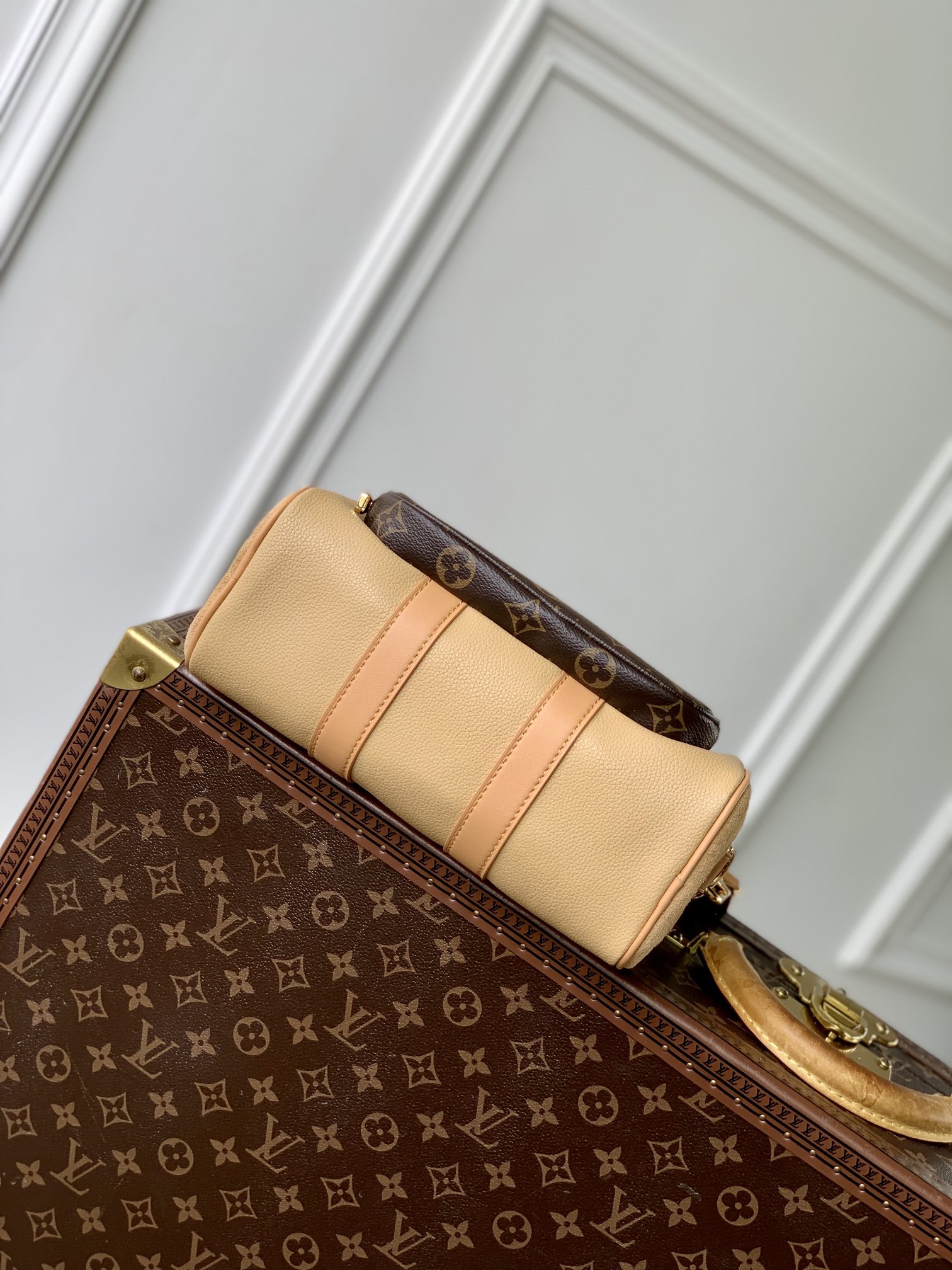 [Pre-order]M12627 Louis Vuitton กระเป๋ารุ่น Keepall Bandoulière 25 งานเกรด Vip คุณภาพดีที่สุด