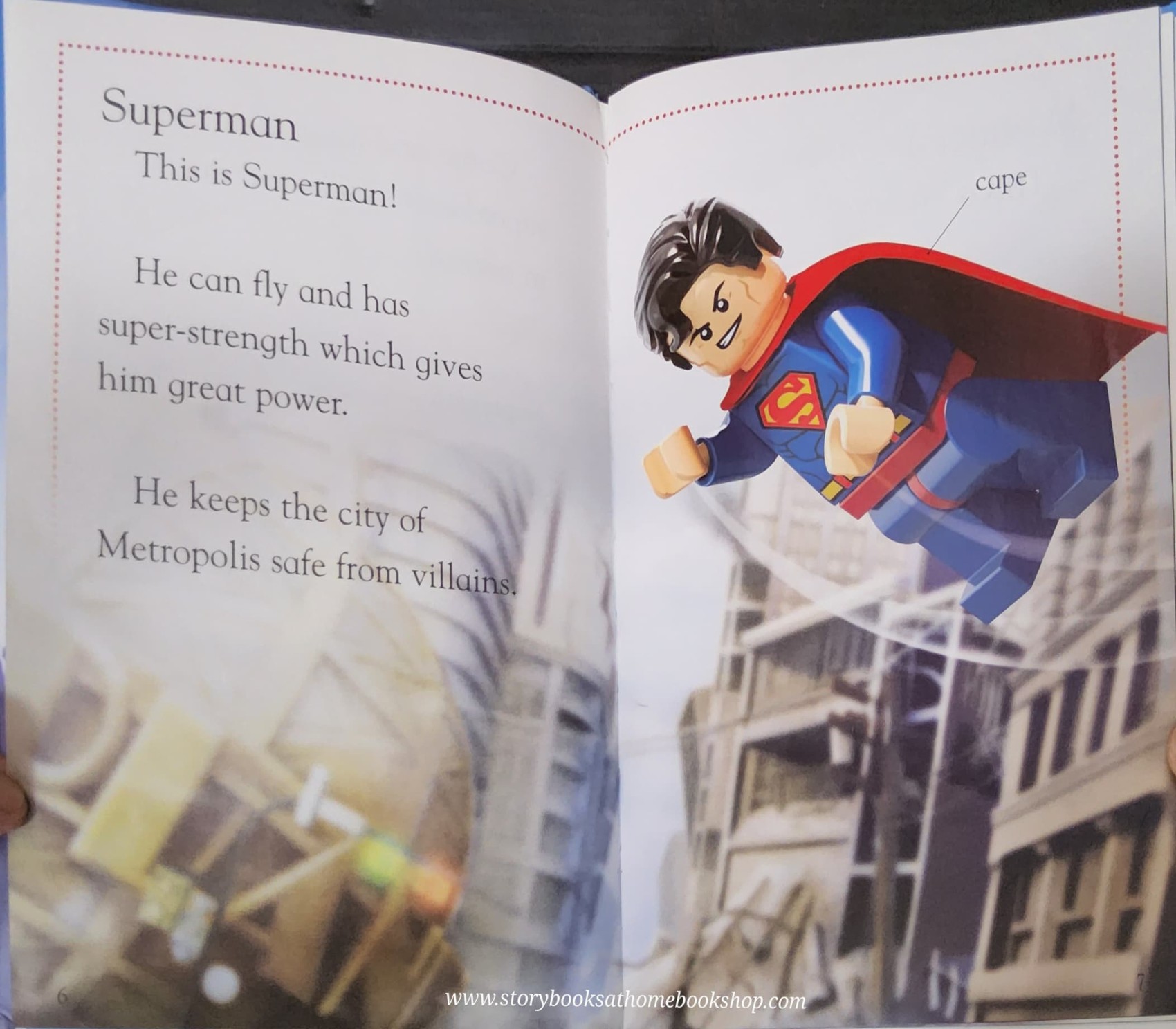 หนังสือนิทานปกแข็ง** 🍅🍓LEGO DC UNIVERSE SUPER HEROES:READY FOR ACTION!