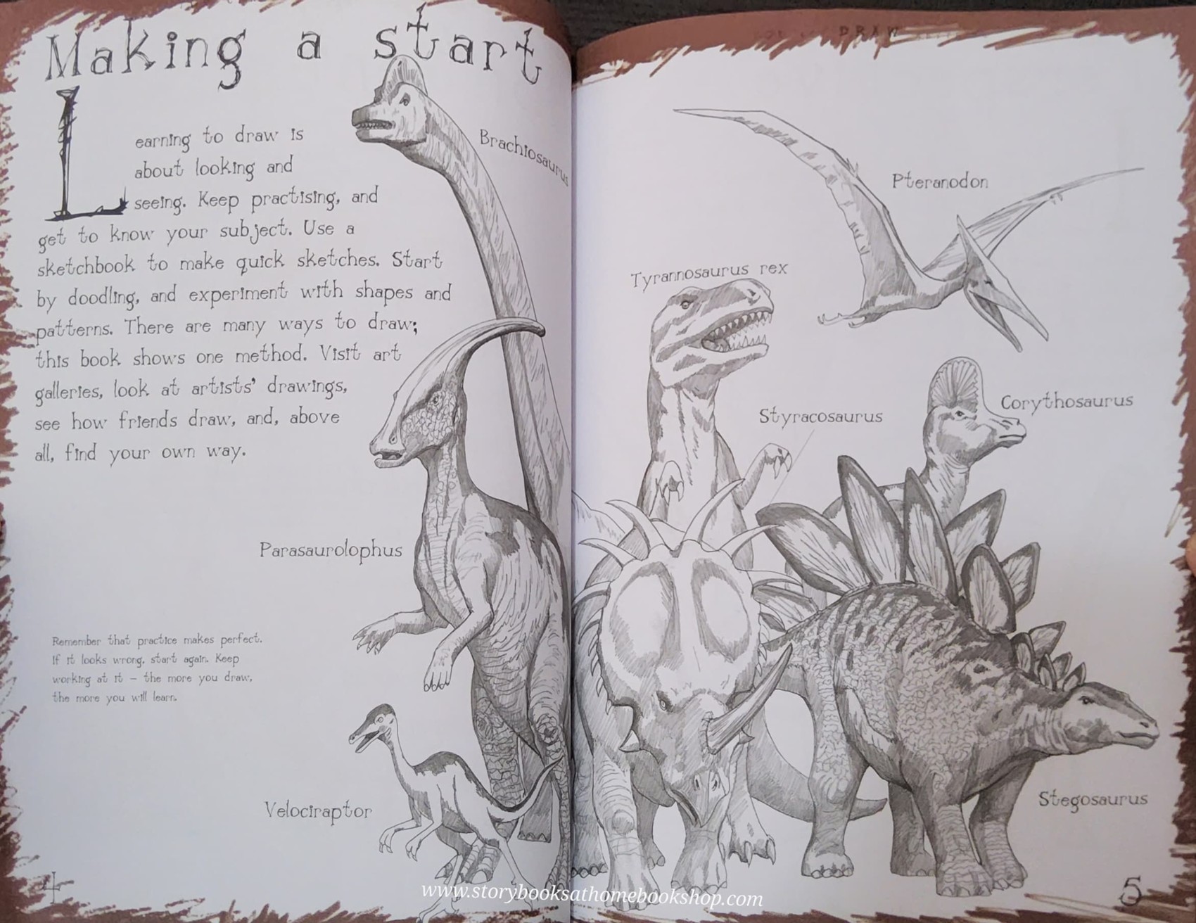 DRAWING BOOK** ð
ðHOW TO DRAW DINOSAURS AND OTHER PREHISTORIC CREATURES